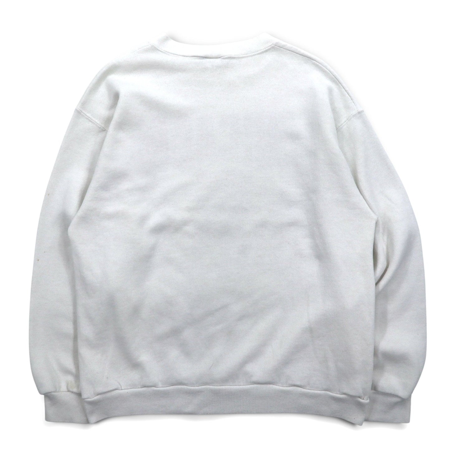 Vintage 90s USA Made Sweatshirt NBA CHICAGO BULLS 90年代 USA製 プリント スウェット L ホワイト シカゴブルズ