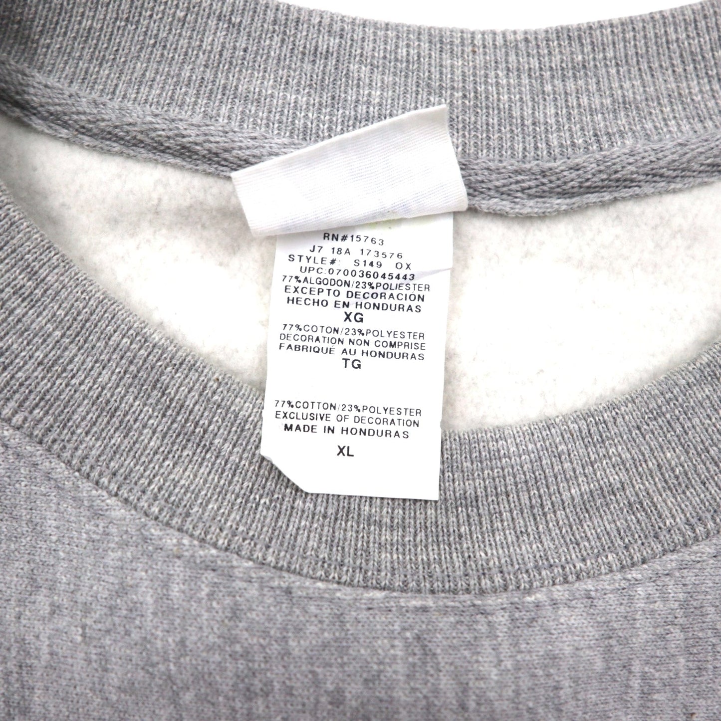 Champion リバースウィーブ REVERSE WEAVE スウェット XL プリント 青単タグ 復刻 THOMAS DANCE STUDIO