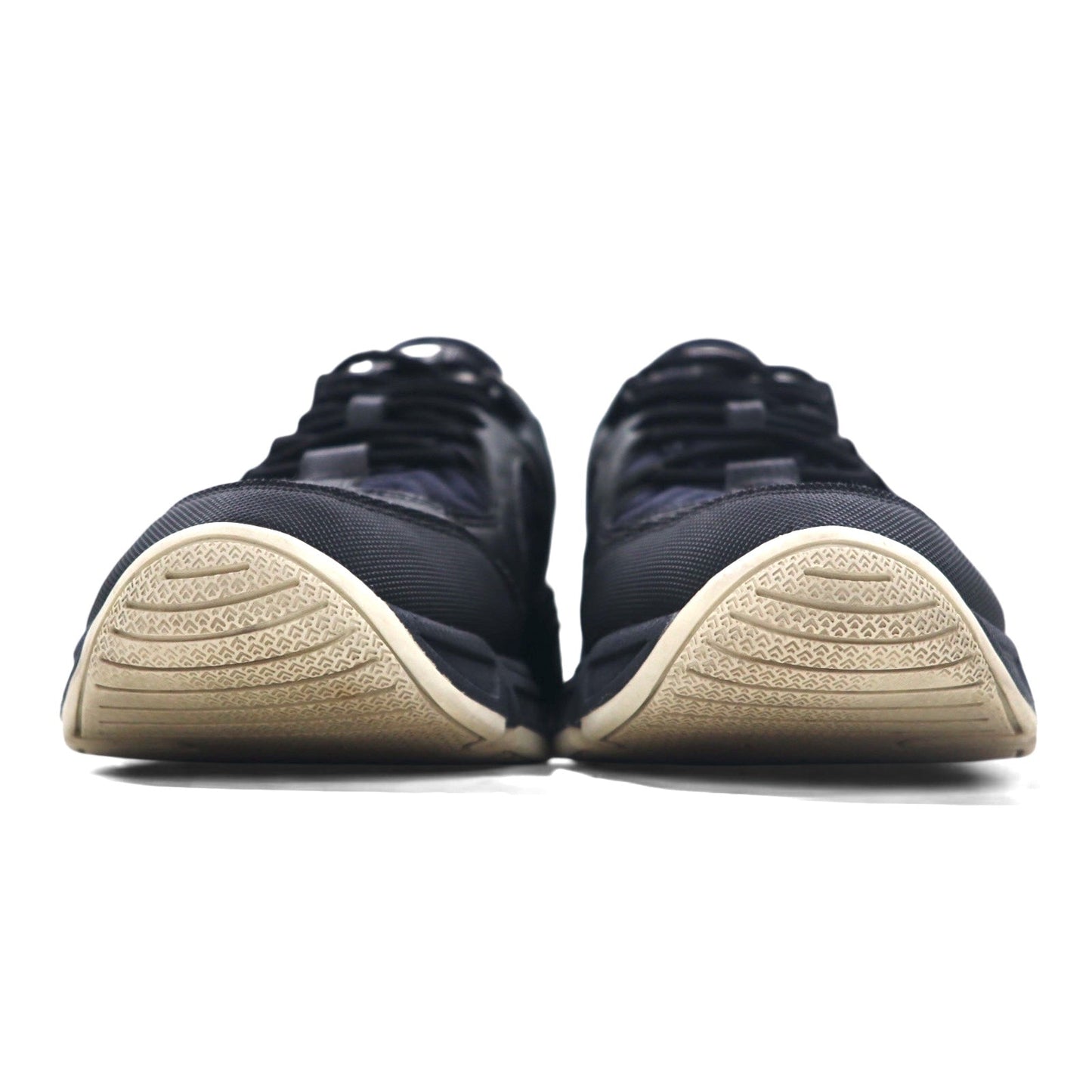 EMPORIO ARMANI スニーカー 26cm ブラック ナイロン レザー X4X647 XN945