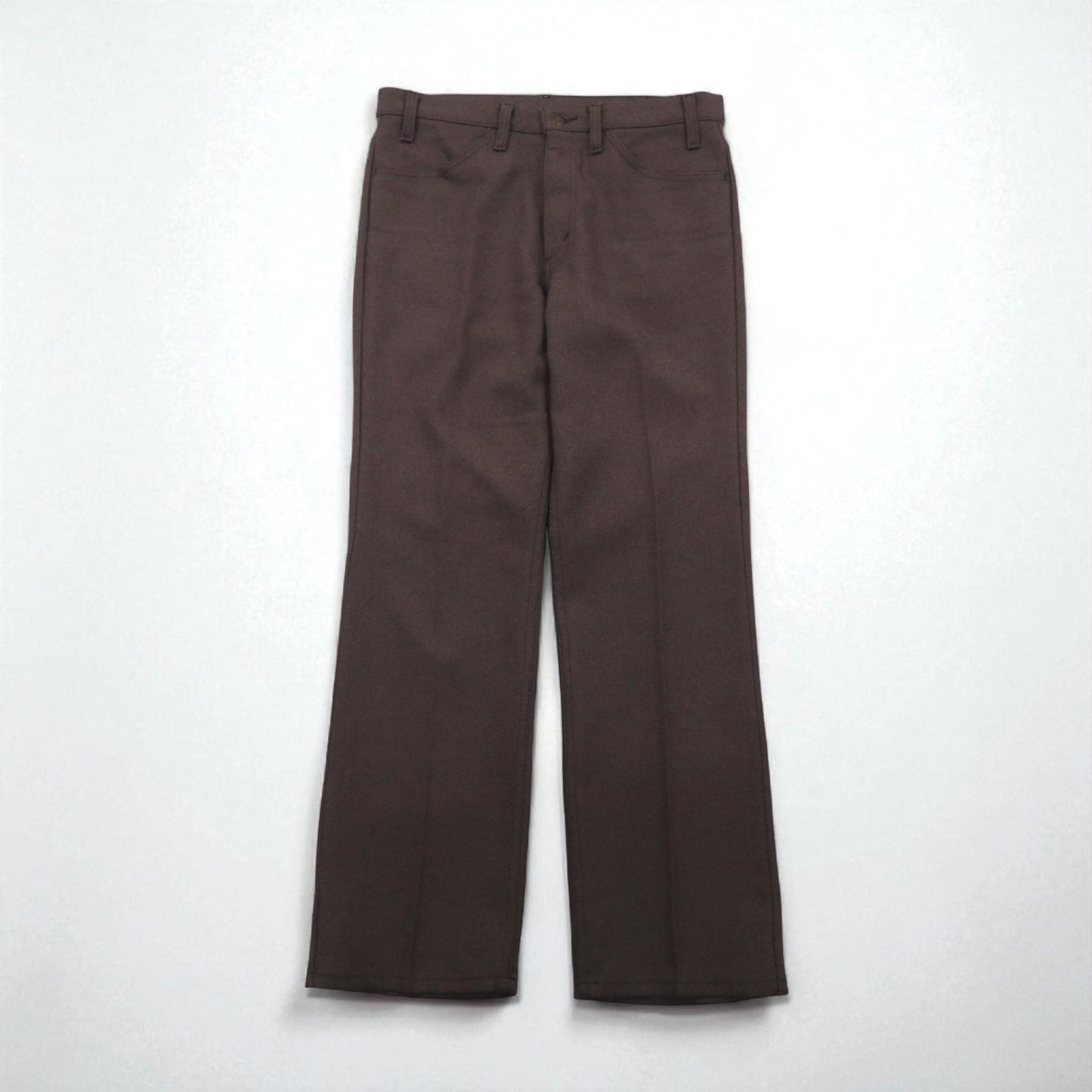 Levi's 90年代 USA製 スラックス STA-PREST スタプレ ブーツカット パンツ L ブラウン 10517 9127 SCOVILLジップ
