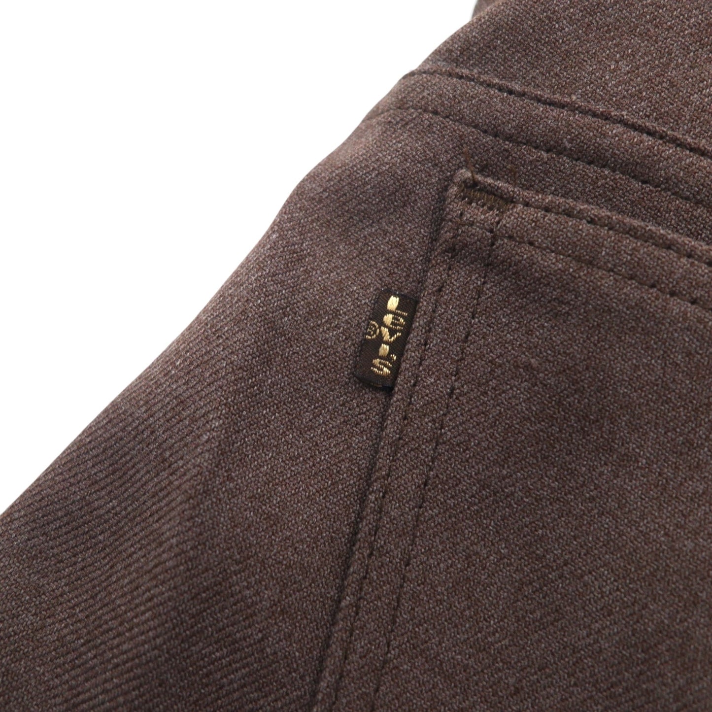 Levi's 90年代 USA製 スラックス STA-PREST スタプレ ブーツカット パンツ L ブラウン 10517 9127 SCOVILLジップ