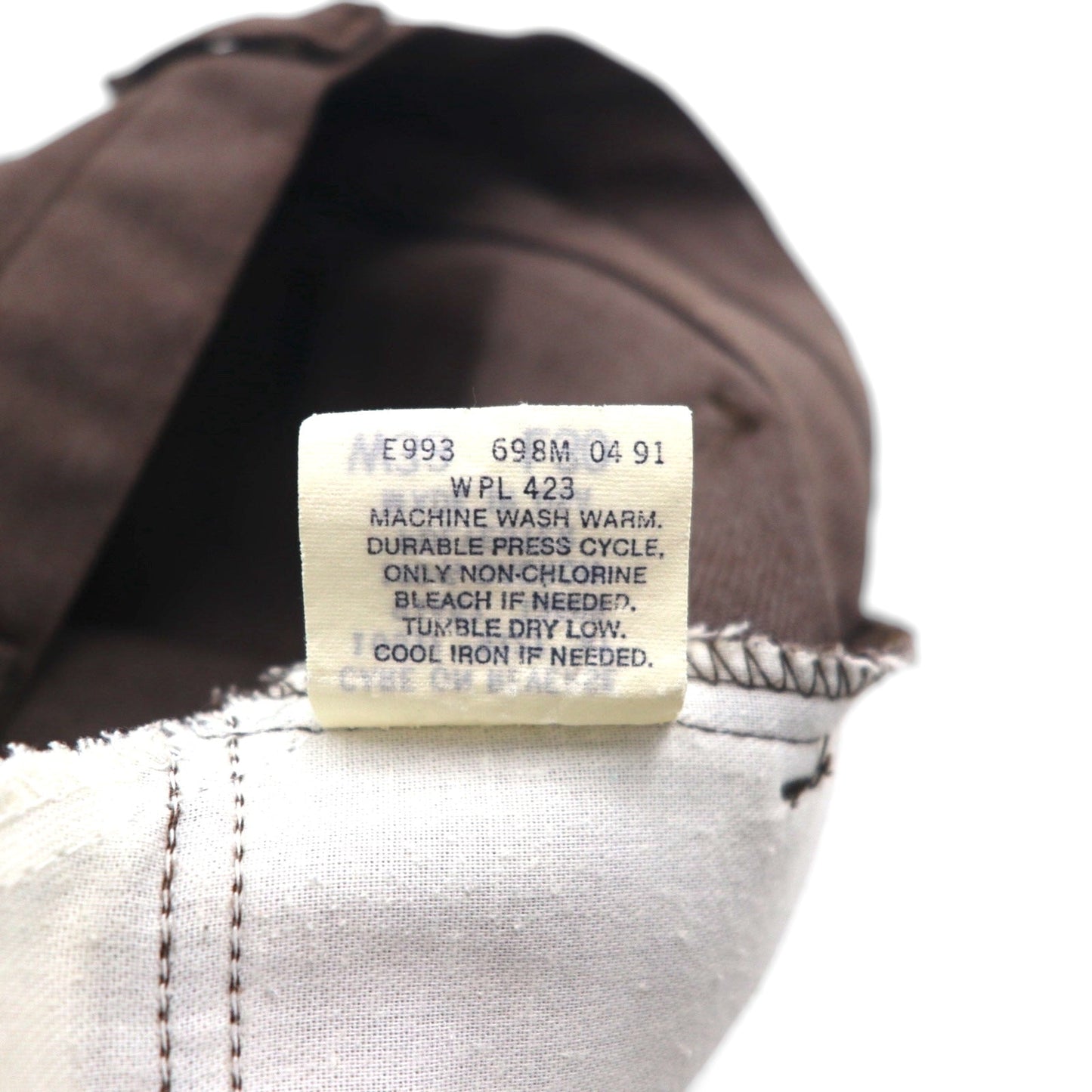 Levi's 90年代 USA製 スラックス STA-PREST スタプレ ブーツカット パンツ L ブラウン 10517 9127 SCOVILLジップ
