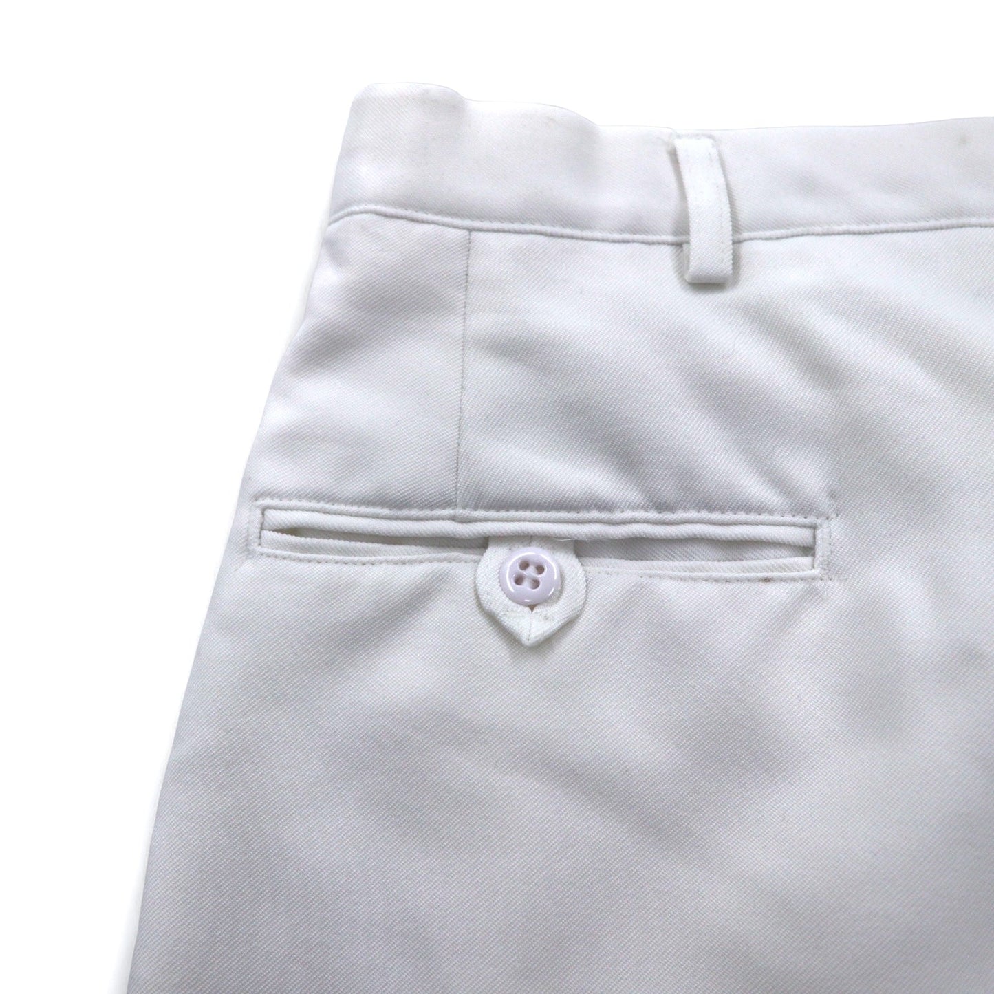 US NAVY 80年代 米軍 セーラーパンツ トラウザーズ L ホワイト Enlisted Trousers White ミリタリー 8405-01-076-0752