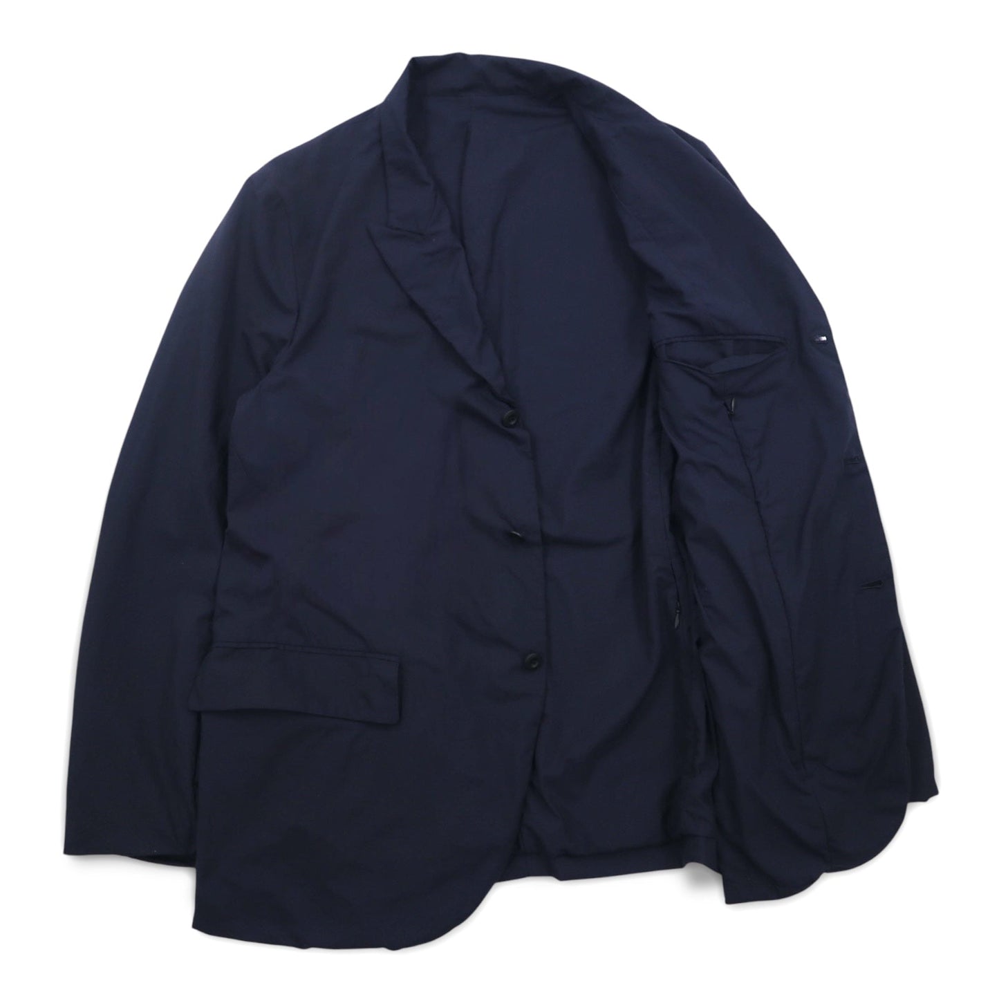 TEATORA DEVICE JKT / WALLET PANTS スーツ セットアップ L ネイビー ナイロン PACKABLE パッカブル TT-004-P / TT-203-P 日本製