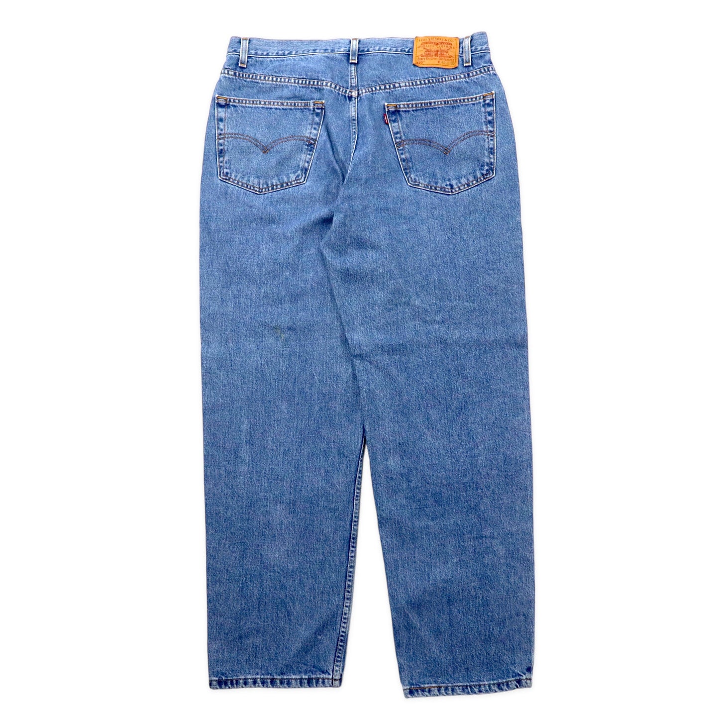 Levi's 550 ワイド バギー テーパード デニムパンツ 40 ブルー アイスウォッシュ 550-4891 リラックスフィット ビッグサイズ