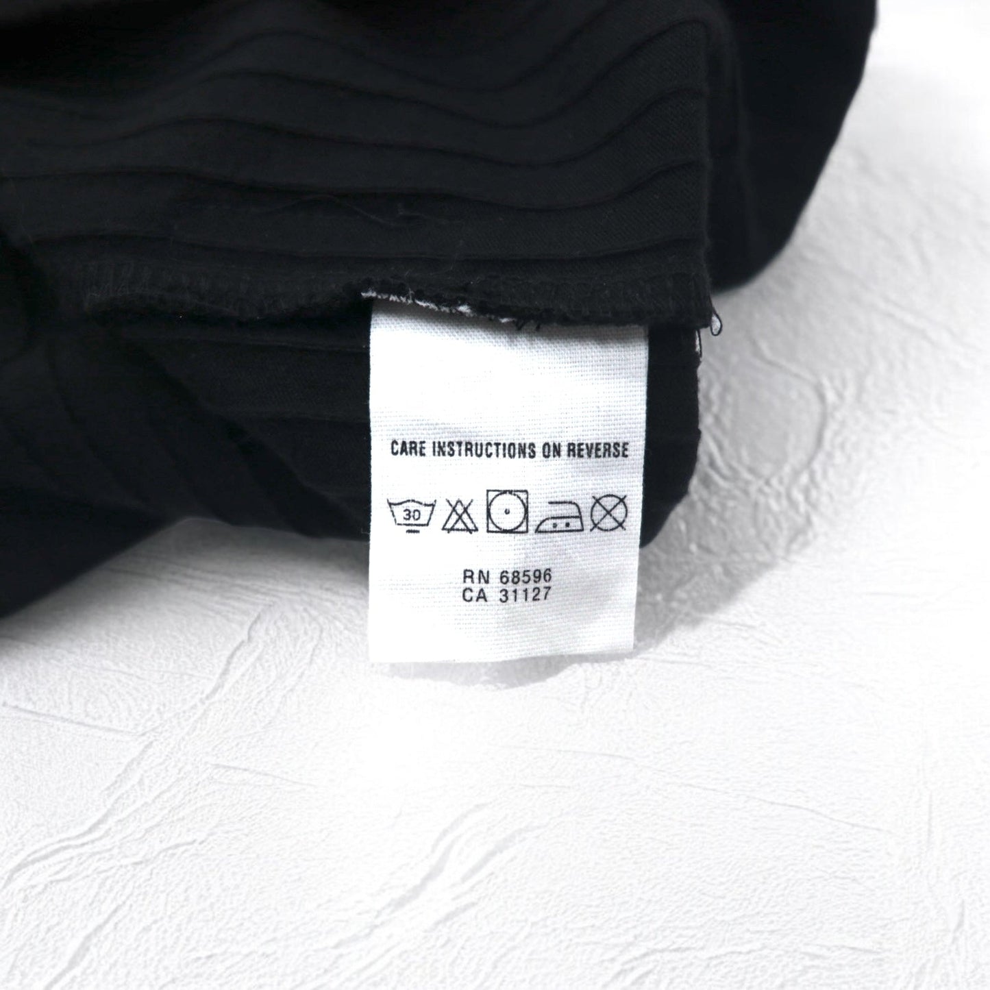 DKNY ボトルネック ロングスリーブTシャツ ロンT L ブラック コットン