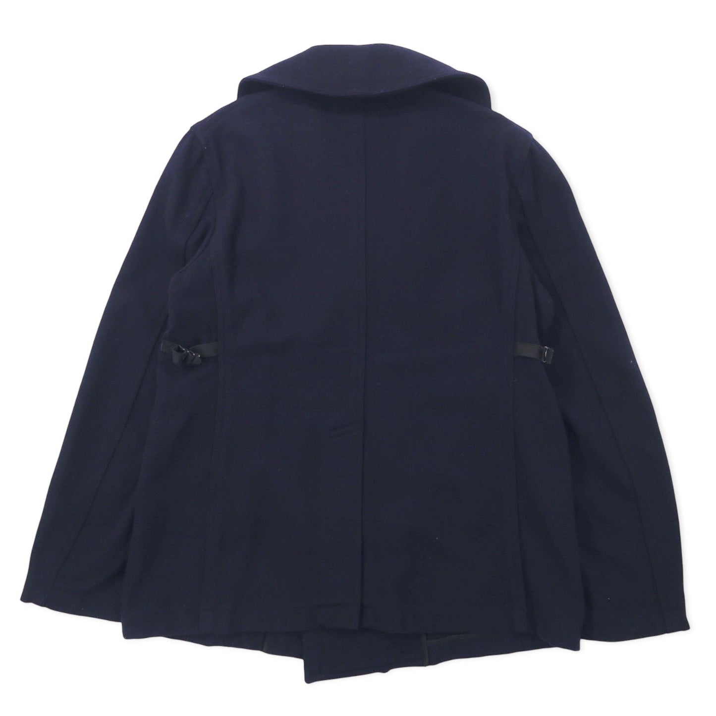 Engineerd Garments USA製 オーバーサイズ メルトン ピーコート XS ネイビー ウール