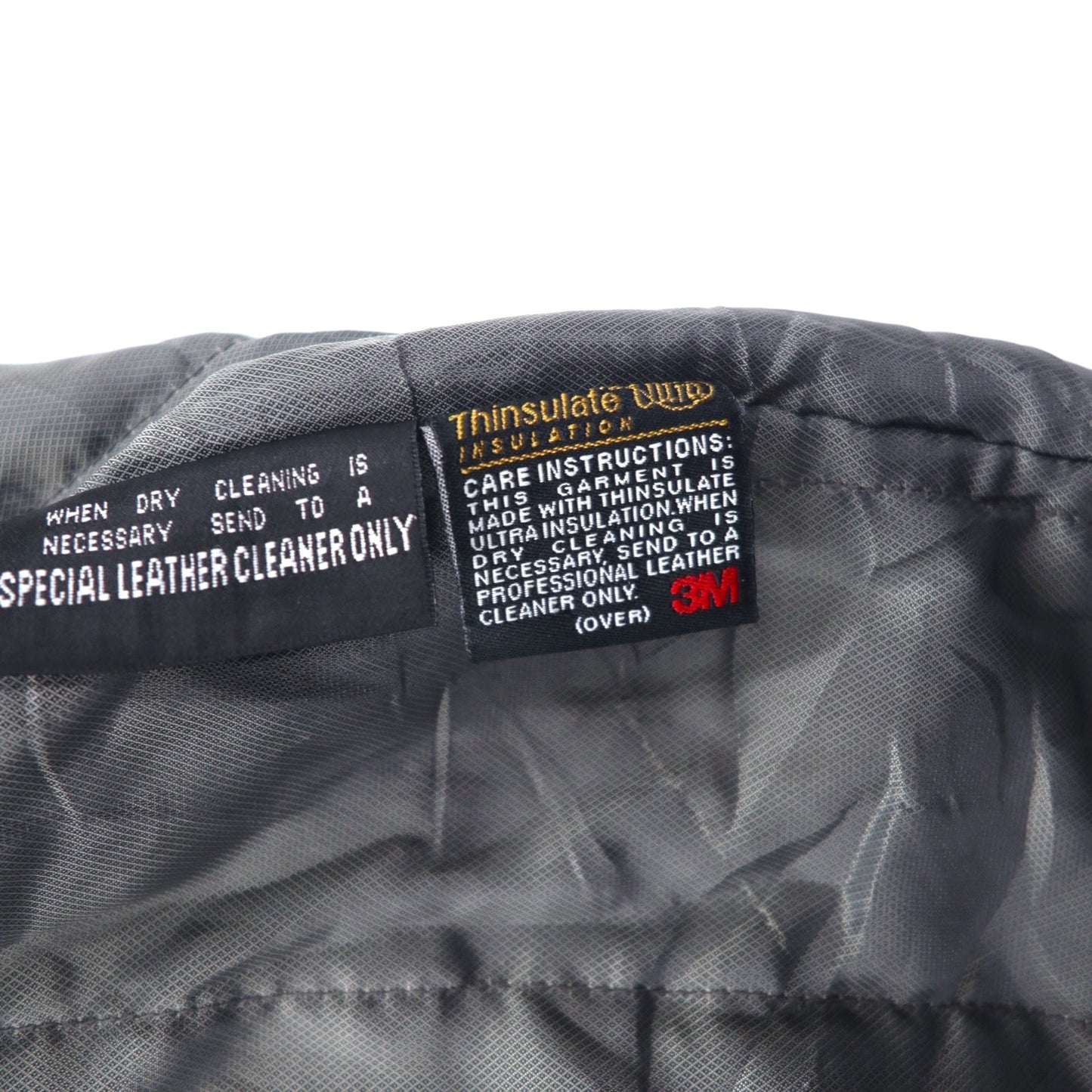 90年代 PELLE STUDIO ( WILSONS ) Thinsulate 中綿 レザーコート カーコート M ブラック レザー ライナー着脱式
