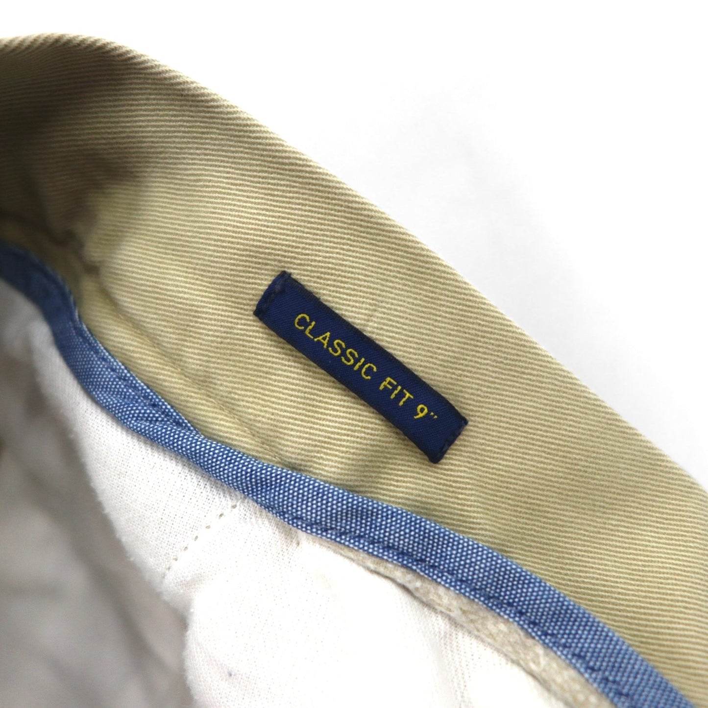 POLO RALPH LAUREN ポロチノ クラシックフィット ショートパンツ L ベージュ コットン