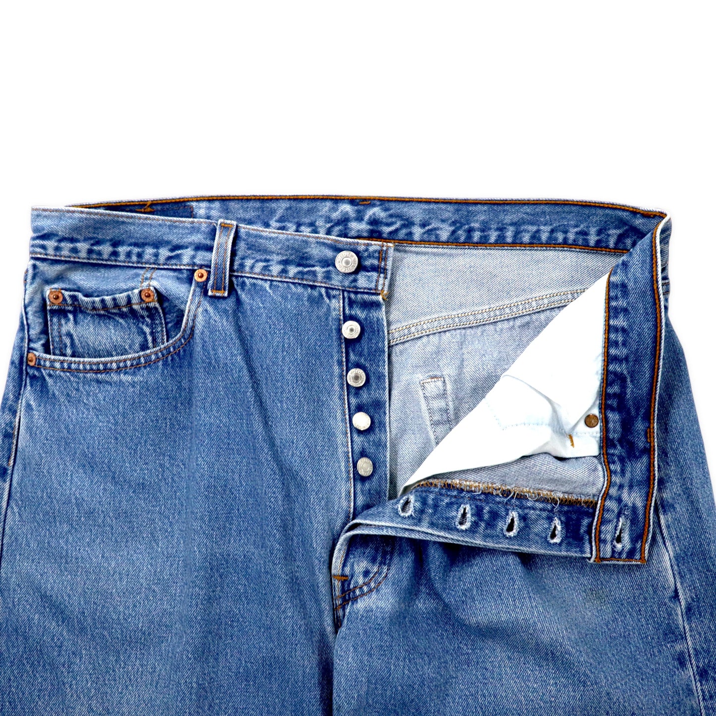 Levi's USA製 90年代 501 デニムパンツ 38 ブルー 501-0115 ボタン裏524 ビッグサイズ