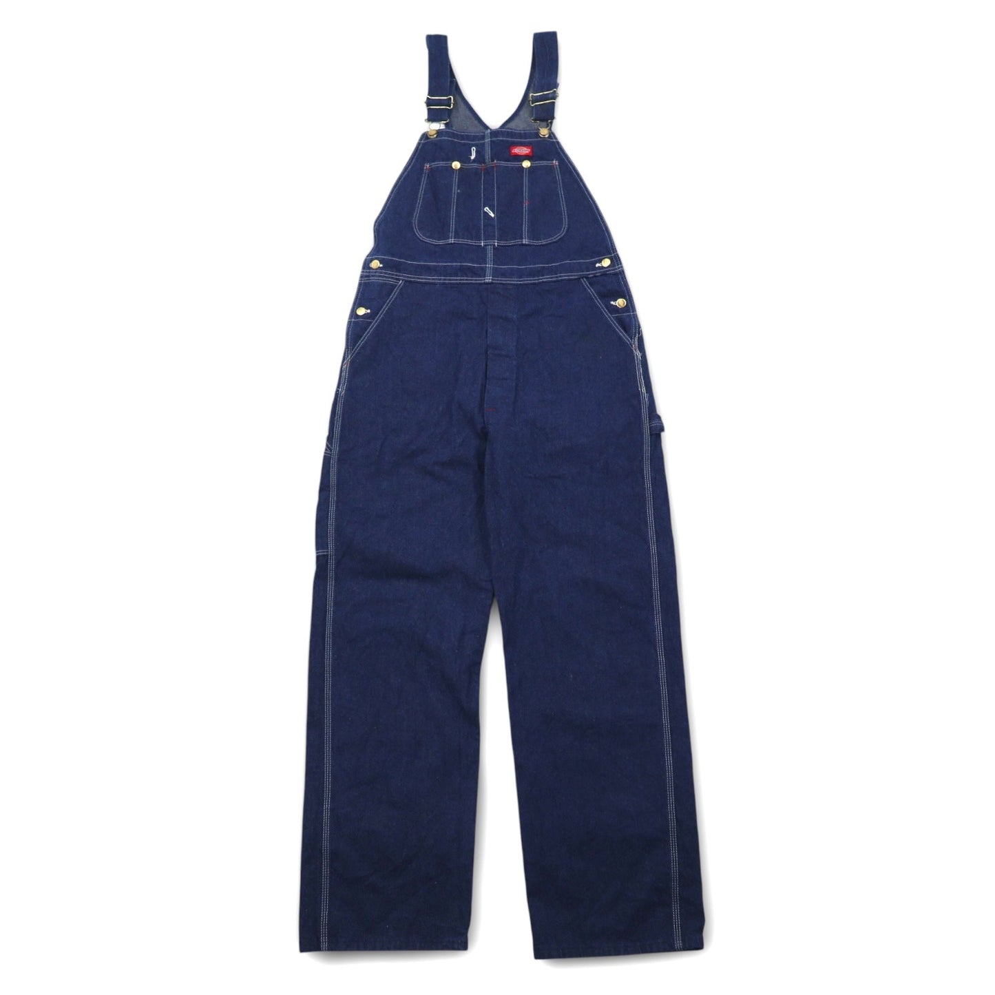 Dickies 90年代 USA製 デニム ペインター オーバーオール XL インディゴ ブルー