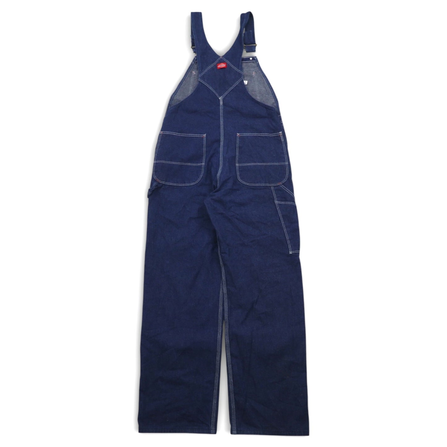 Dickies 90年代 USA製 デニム ペインター オーバーオール XL インディゴ ブルー