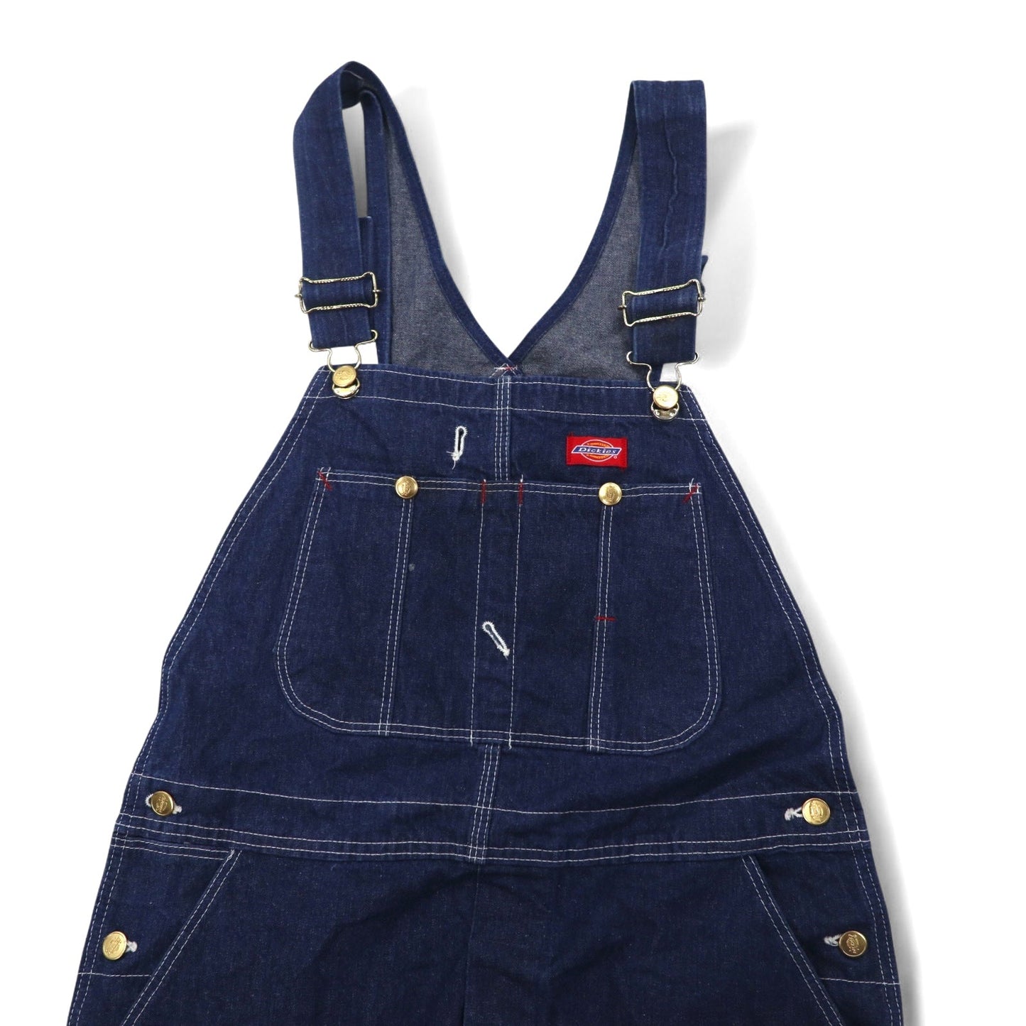 Dickies 90年代 USA製 デニム ペインター オーバーオール XL インディゴ ブルー