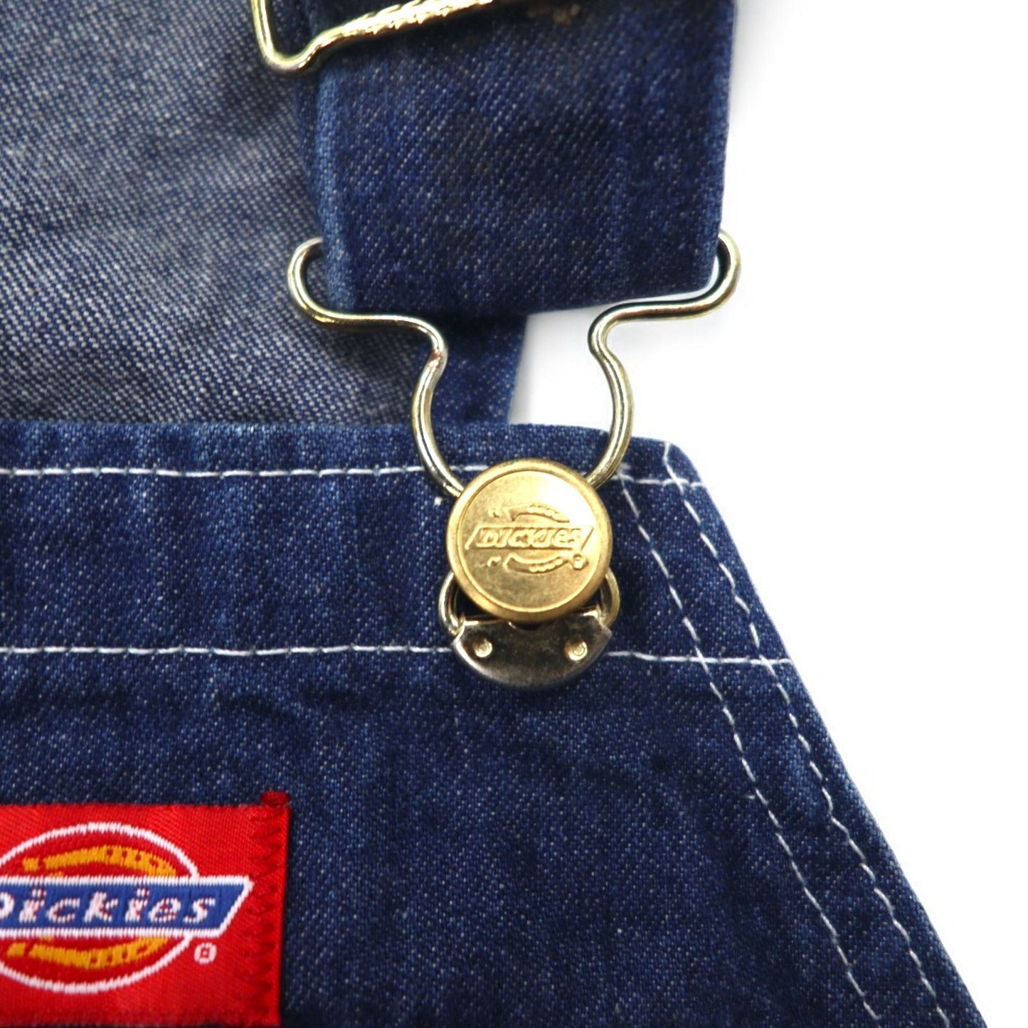Dickies 90年代 USA製 デニム ペインター オーバーオール XL インディゴ ブルー