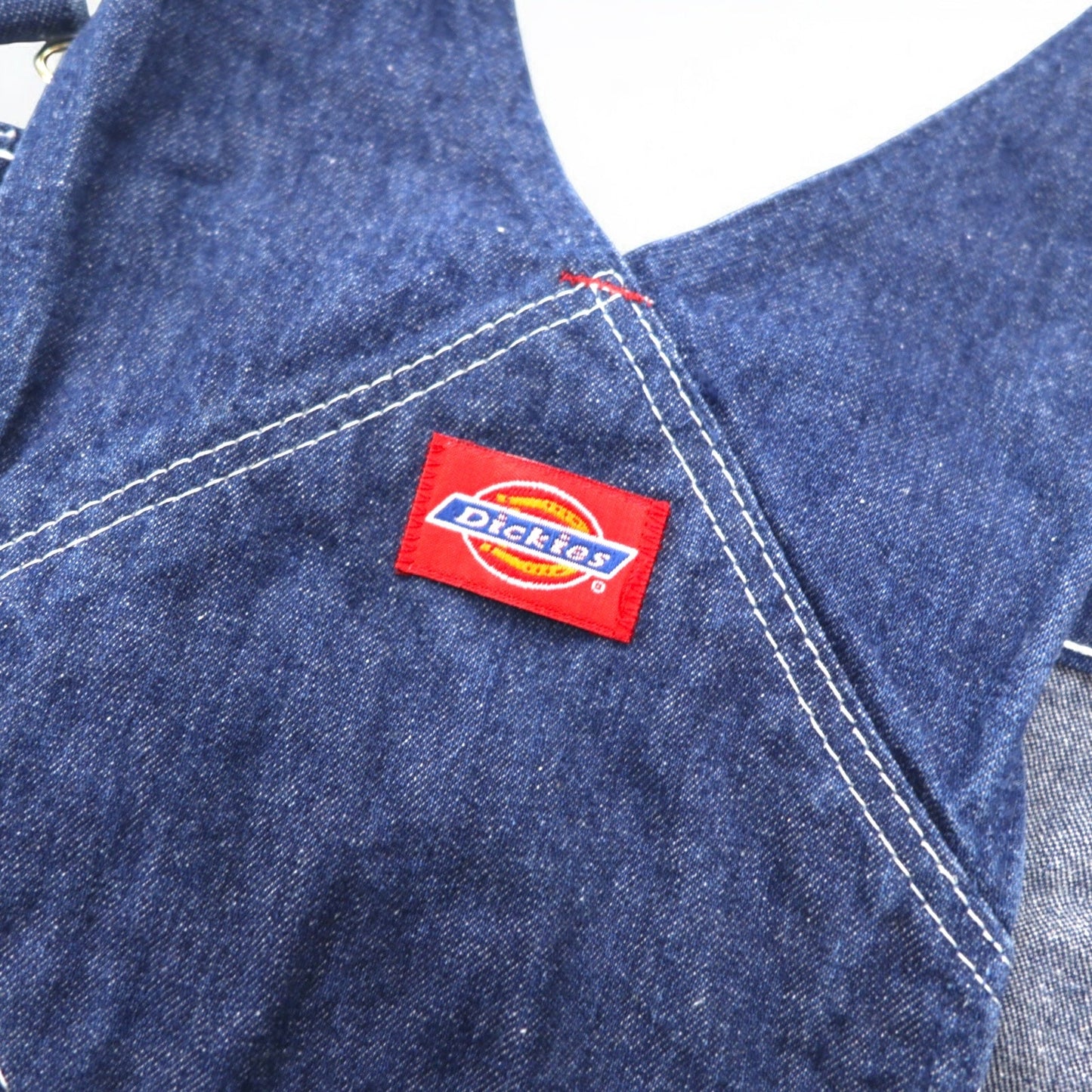 Dickies 90年代 USA製 デニム ペインター オーバーオール XL インディゴ ブルー