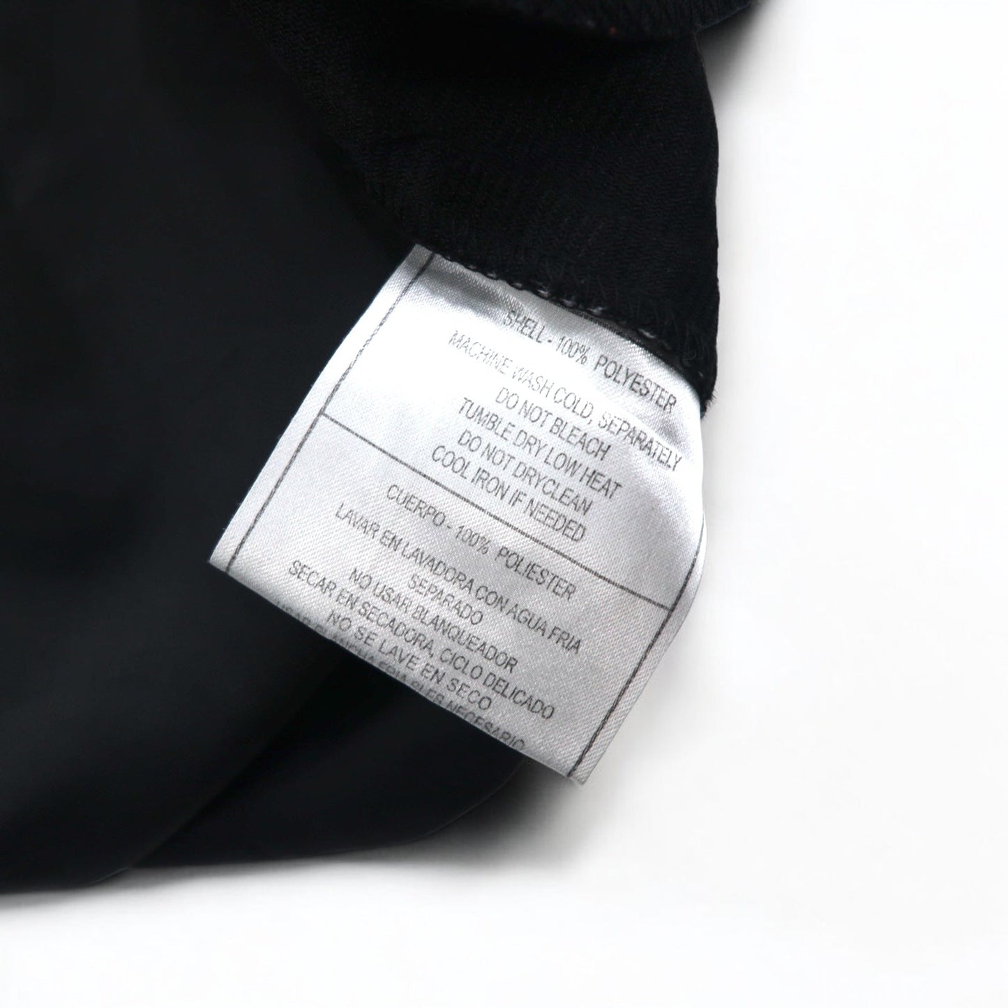 Reebok リブライン ピステ プルオーバー ナイロンジャケット XL ブラック NFL CAROLINA PANTHERS チームロゴ刺繍