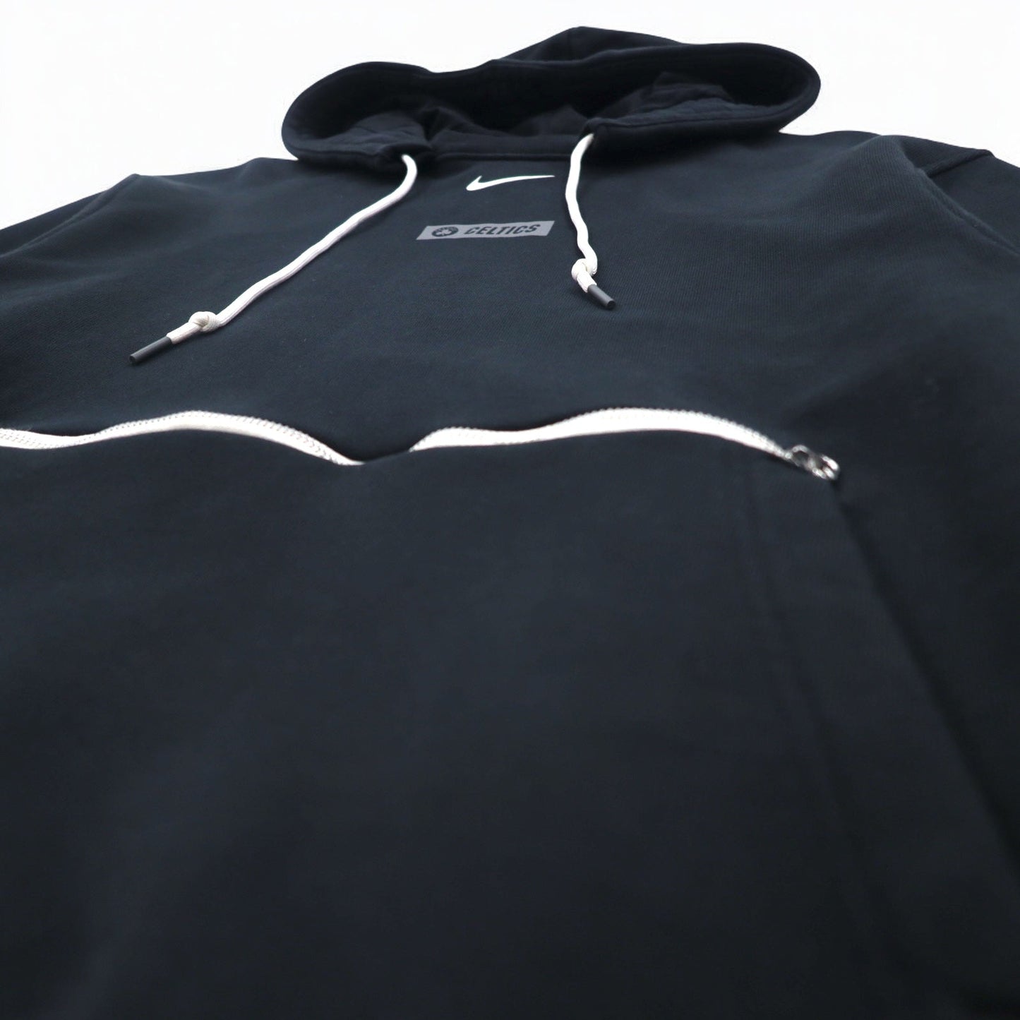 NIKE ENGINEERED リバースウィーブ 後付け パーカー XL ブラック NBA CELTICS センタースウォッシュ