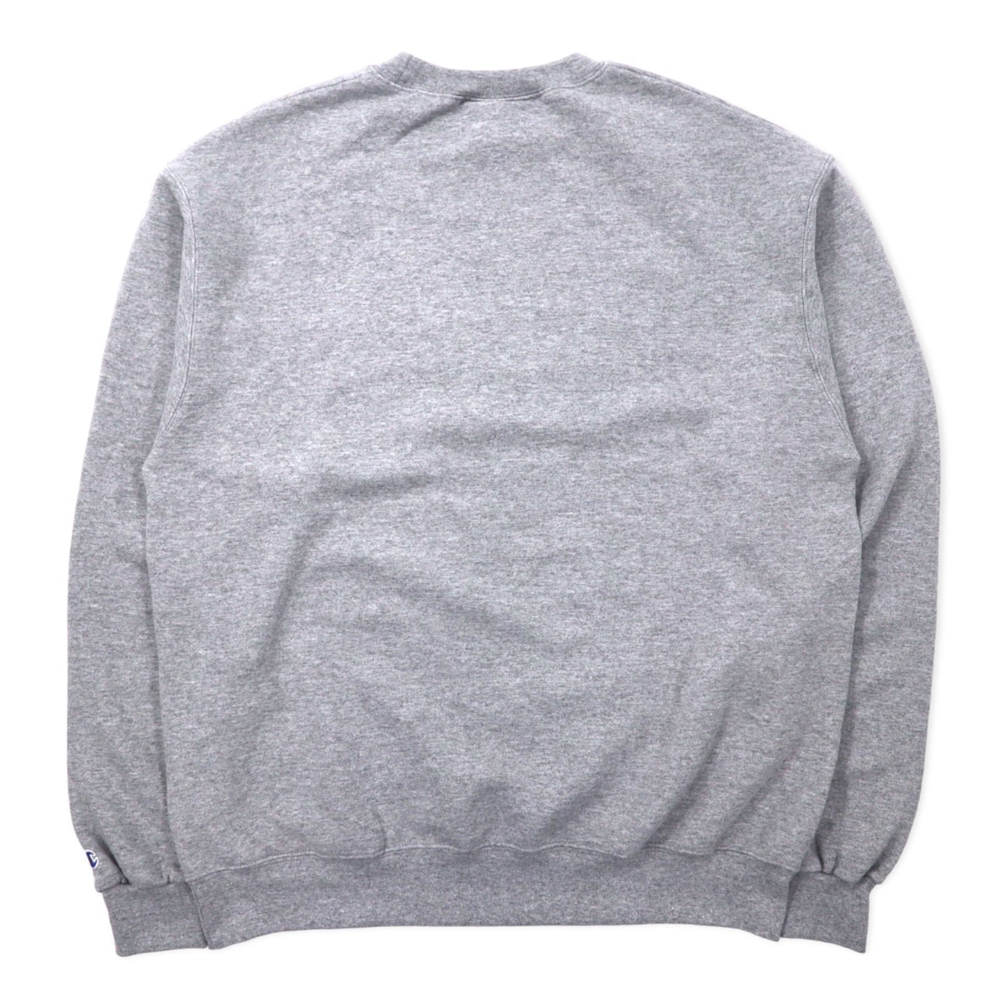 Champion カレッジ プリント スウェット 2XL グレー コットン 裏起毛 NCAA K-STATE DAD ビッグサイズ エルサルバドル製
