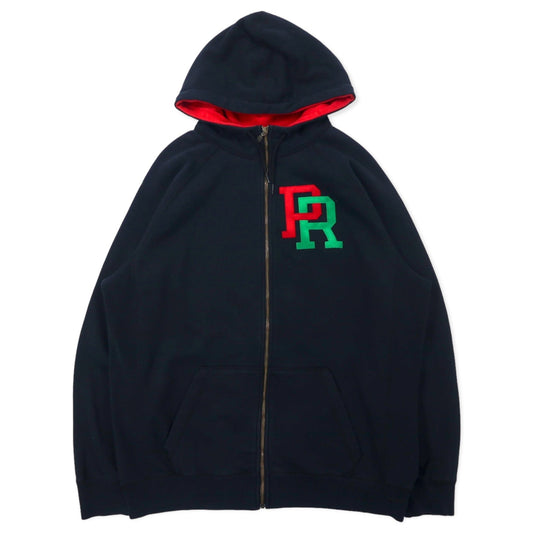 NIKE SB リバースウィーブ フルジップパーカー XL ブラック コットン 裏起毛 384047-010