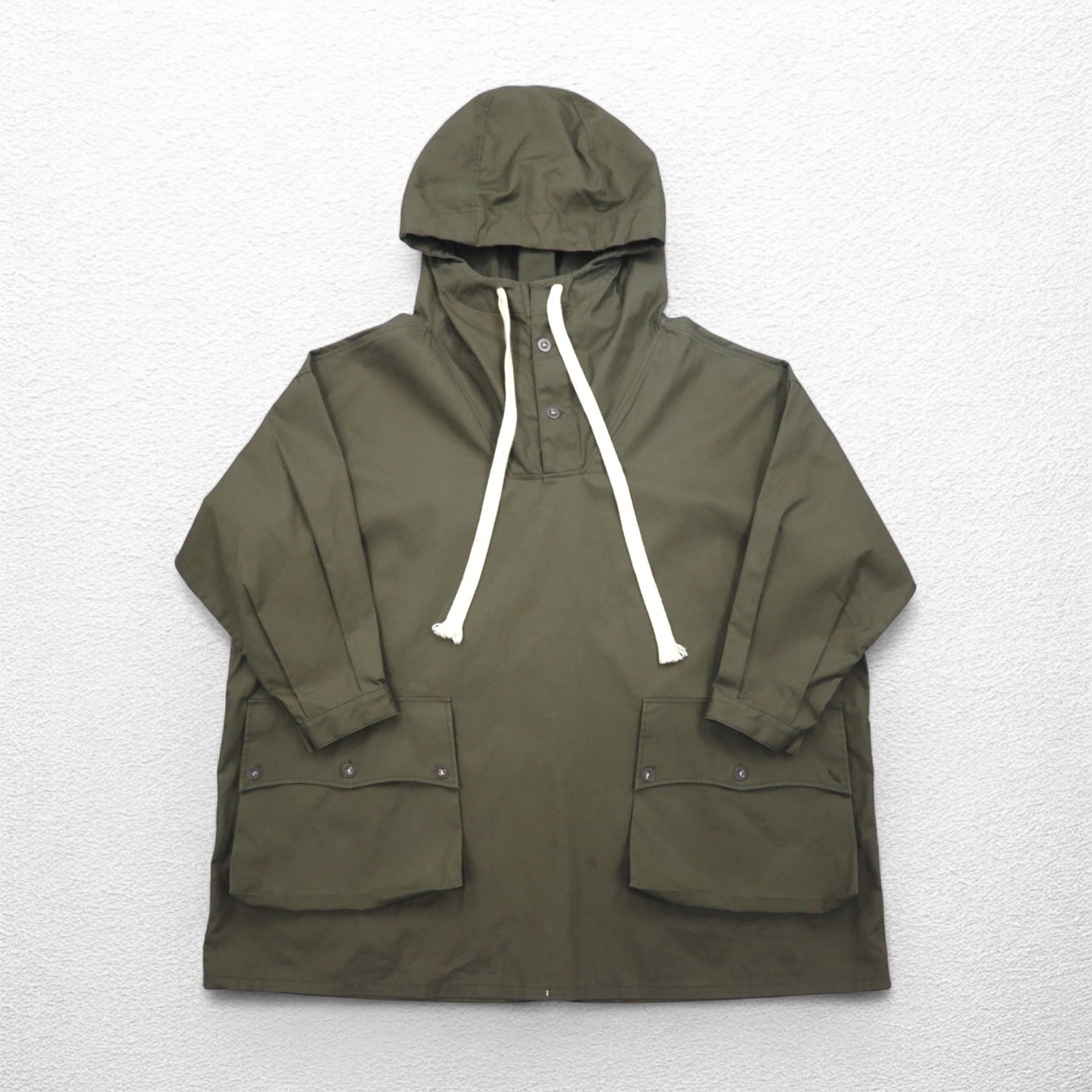 SOUMO アノラックオーバージャケット ANORAK OVER JACKET L ベンタイル コットン カーキ 10-SJ-001 日本製