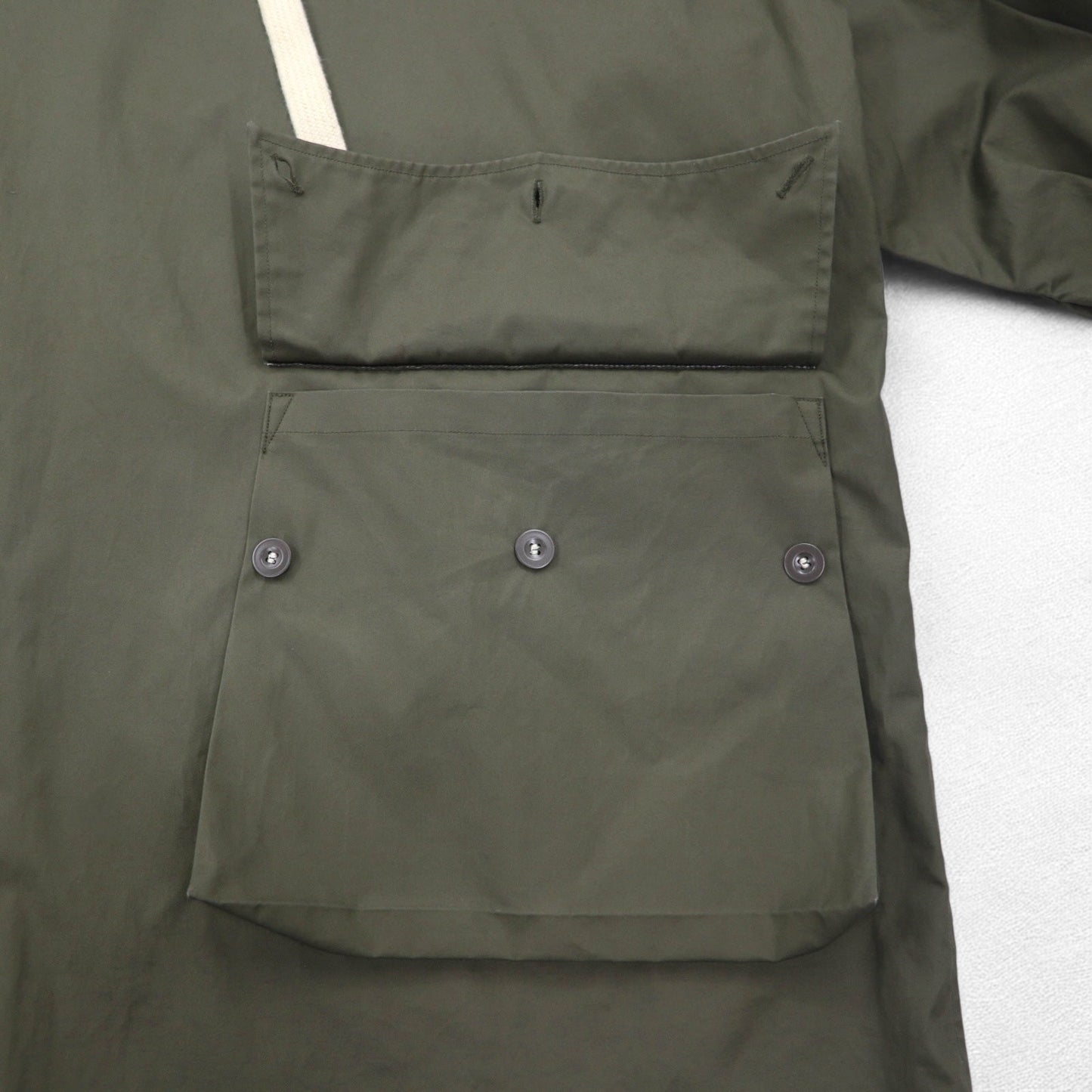 SOUMO アノラックオーバージャケット ANORAK OVER JACKET L ベンタイル コットン カーキ 10-SJ-001 日本製
