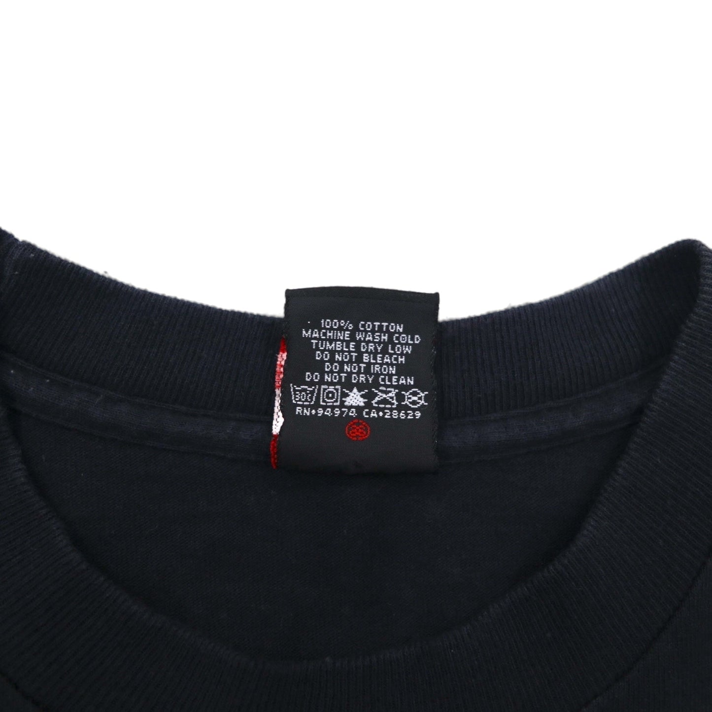 STUSSY スカル パイレーツ プリント Tシャツ S ブラック コットン メキシコ製
