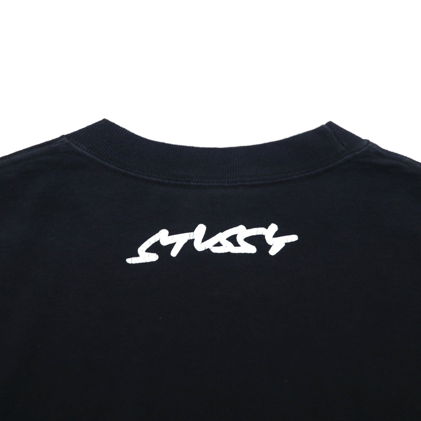 STUSSY スカル パイレーツ プリント Tシャツ S ブラック コットン メキシコ製