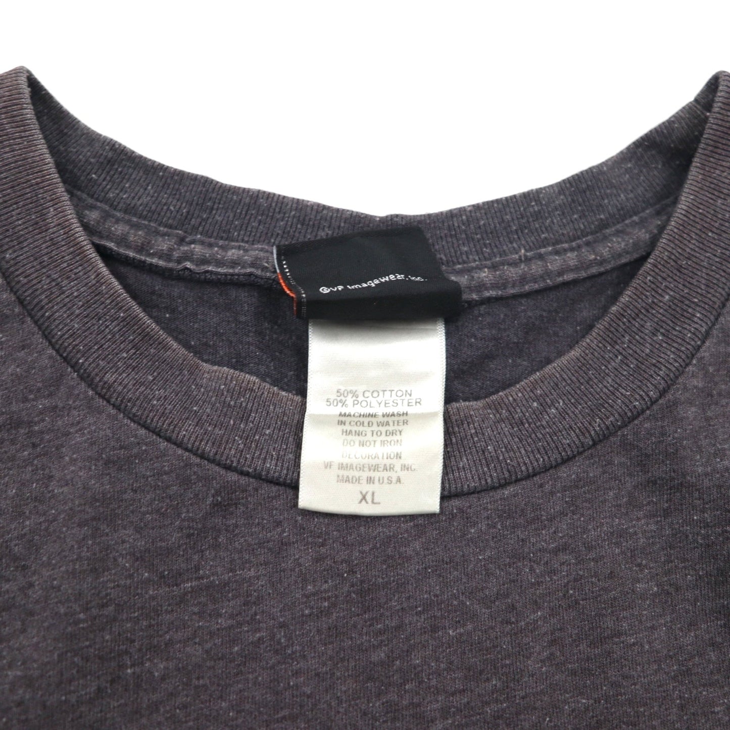 HARLEY DAVIDSON USA製 両面プリント Tシャツ XL グレー コットン ポリエステル MENPHIS