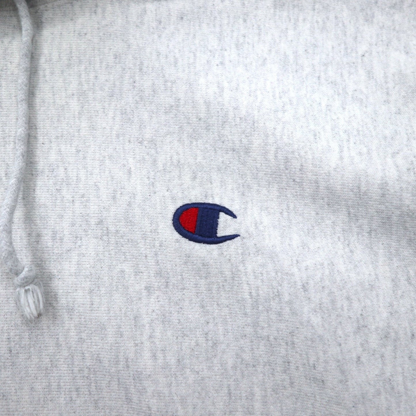 Champion ビッグサイズ リバースウィーブ REVERSE WEAVE プルオーバーパーカー 3XL グレー 青単タグ 復刻 ホンジュラス製