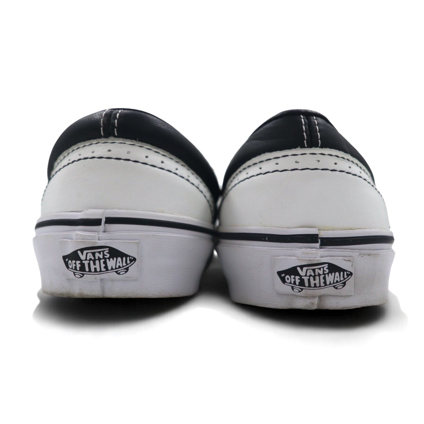 VANS VAULT エラ ウィングチップ ERA WINGTIP レザー スニーカー 26.5cm ブラック ホワイト