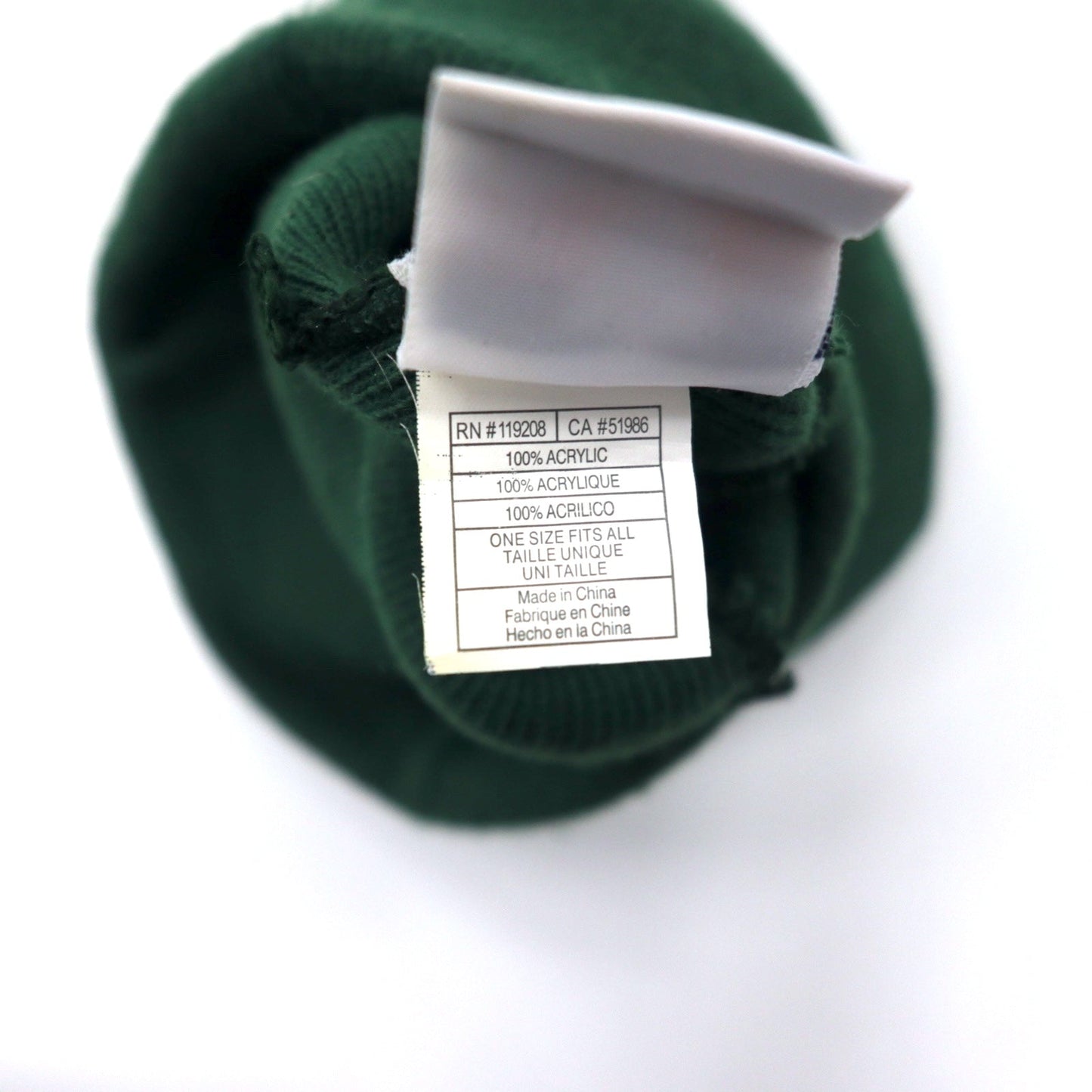 NFL TEAM APPAREL パッカーズ ニット帽 ビーニー ONE グリーン アクリル