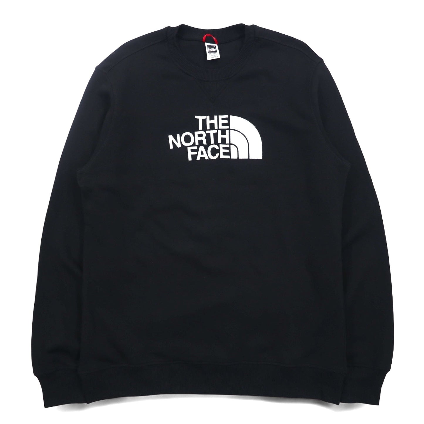 THE NORTH FACE クルーネック スウェット XL ブラック US規格 Sweat Crewneck Drew Peak A4SVR