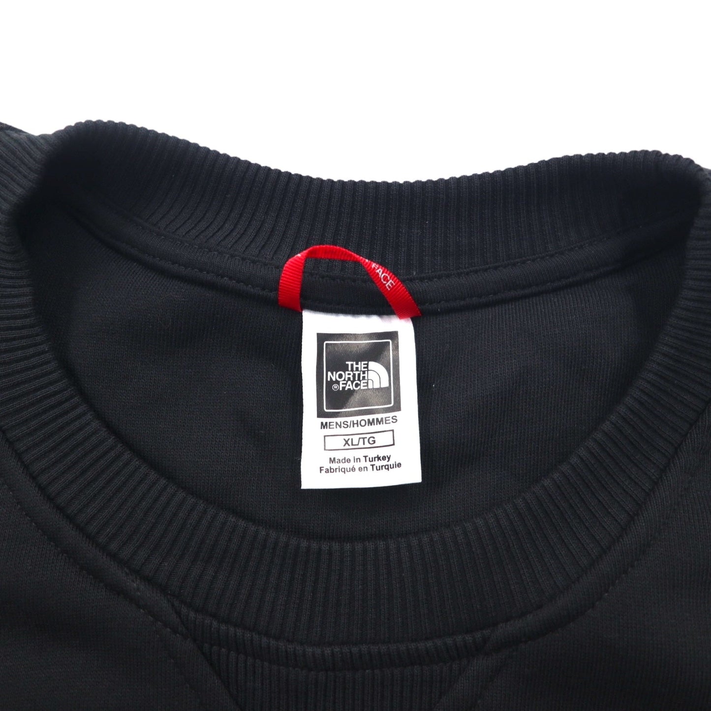 THE NORTH FACE クルーネック スウェット XL ブラック US規格 Sweat Crewneck Drew Peak A4SVR