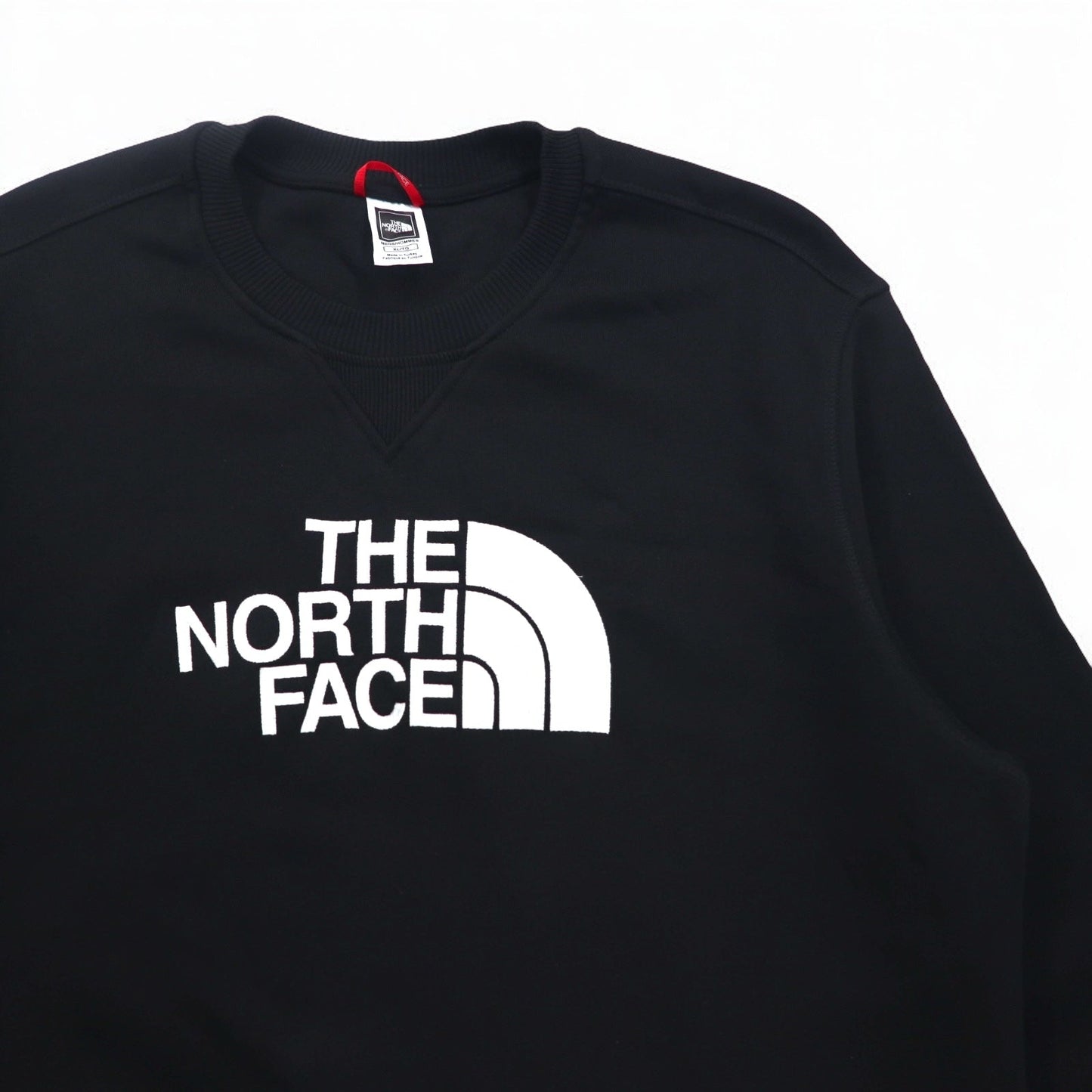 THE NORTH FACE クルーネック スウェット XL ブラック US規格 Sweat Crewneck Drew Peak A4SVR
