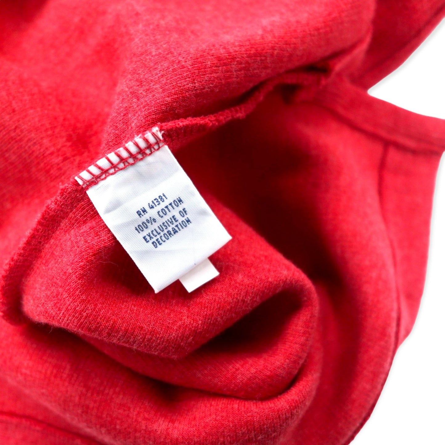 POLO RALPH LAUREN ハーフジップ スウェット XL レッド コットン スモールポニー刺繍 ビッグサイズ