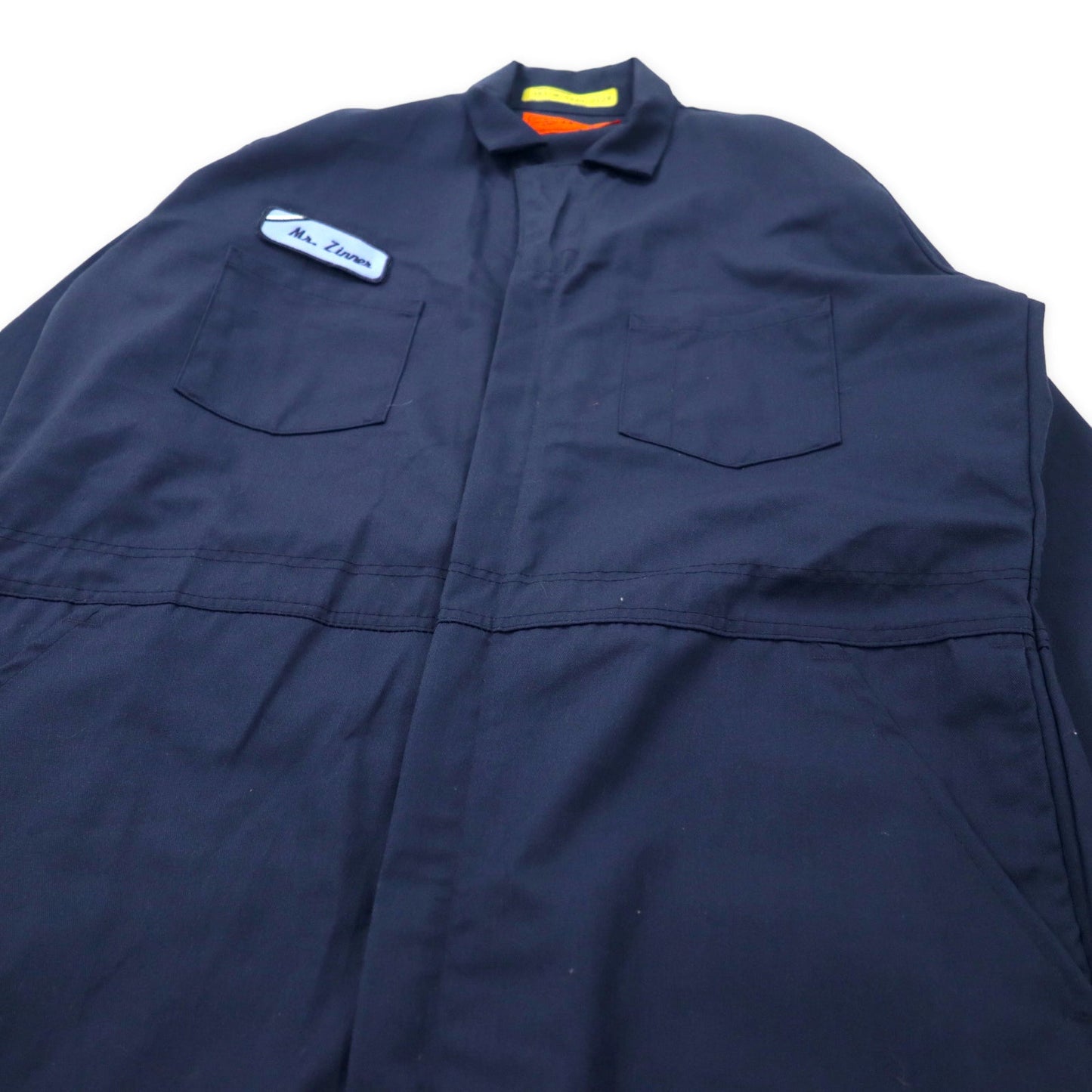 USA製 オールインワン つなぎ 48 ネイビー ポリエステル コットン Softwear for Hardwear by GCA