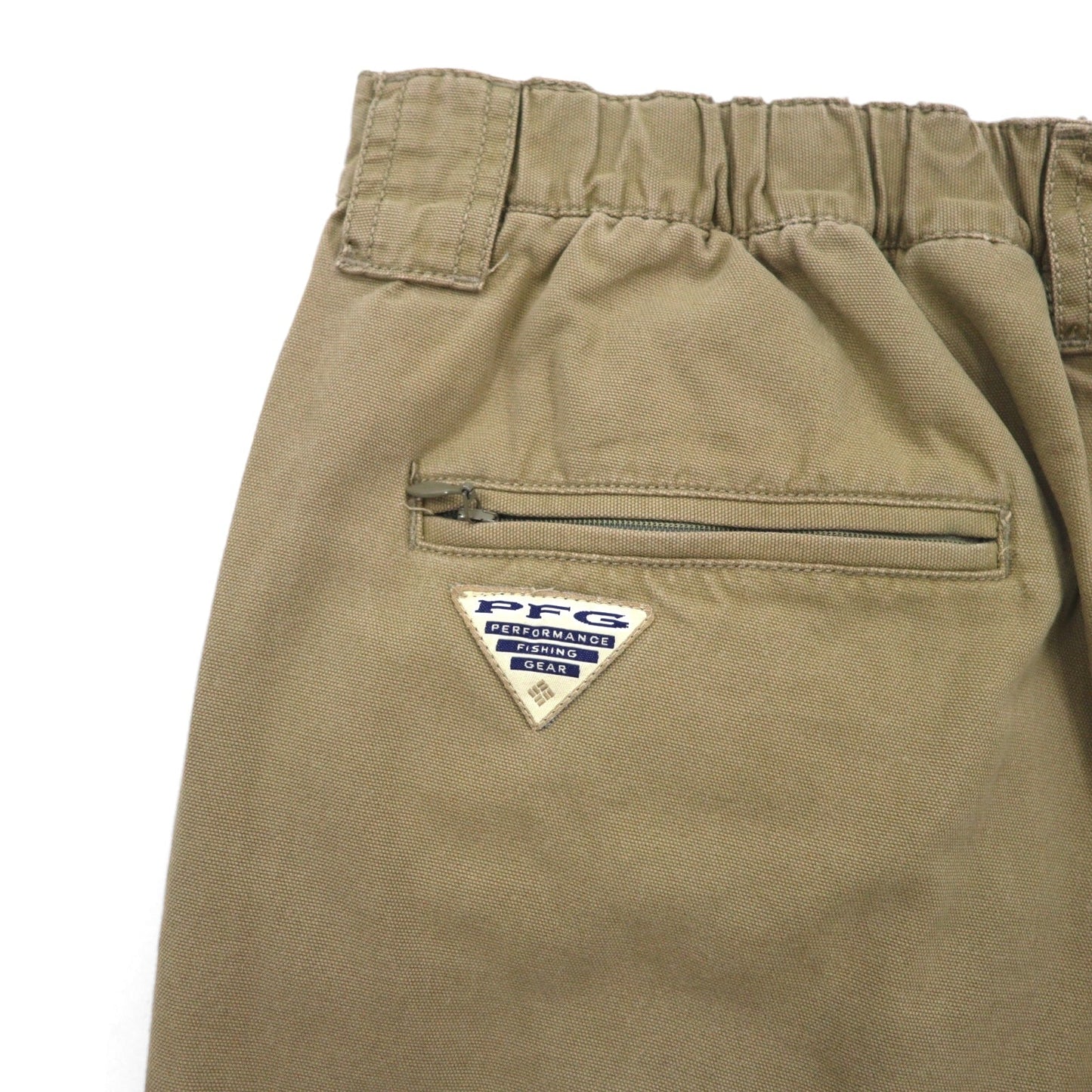 Columbia PFG ブッシュショーツ BUSH SHORTS ショートパンツ M ベージュ カーゴ ポケット FM8000