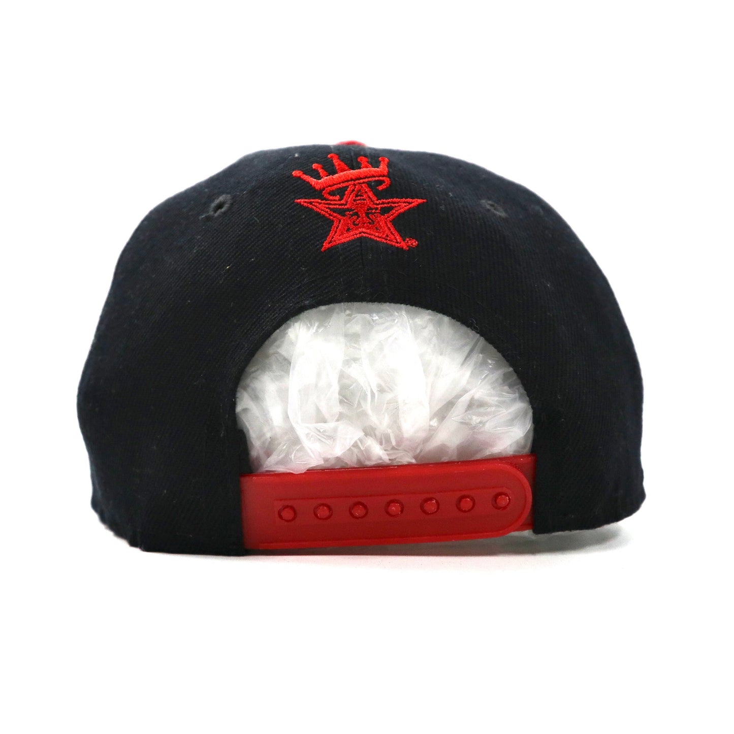 OBEY ベースボールキャップ スナップバック FREE ブラック アクリル ロゴ刺繍 Athletics Snap-Back Hat