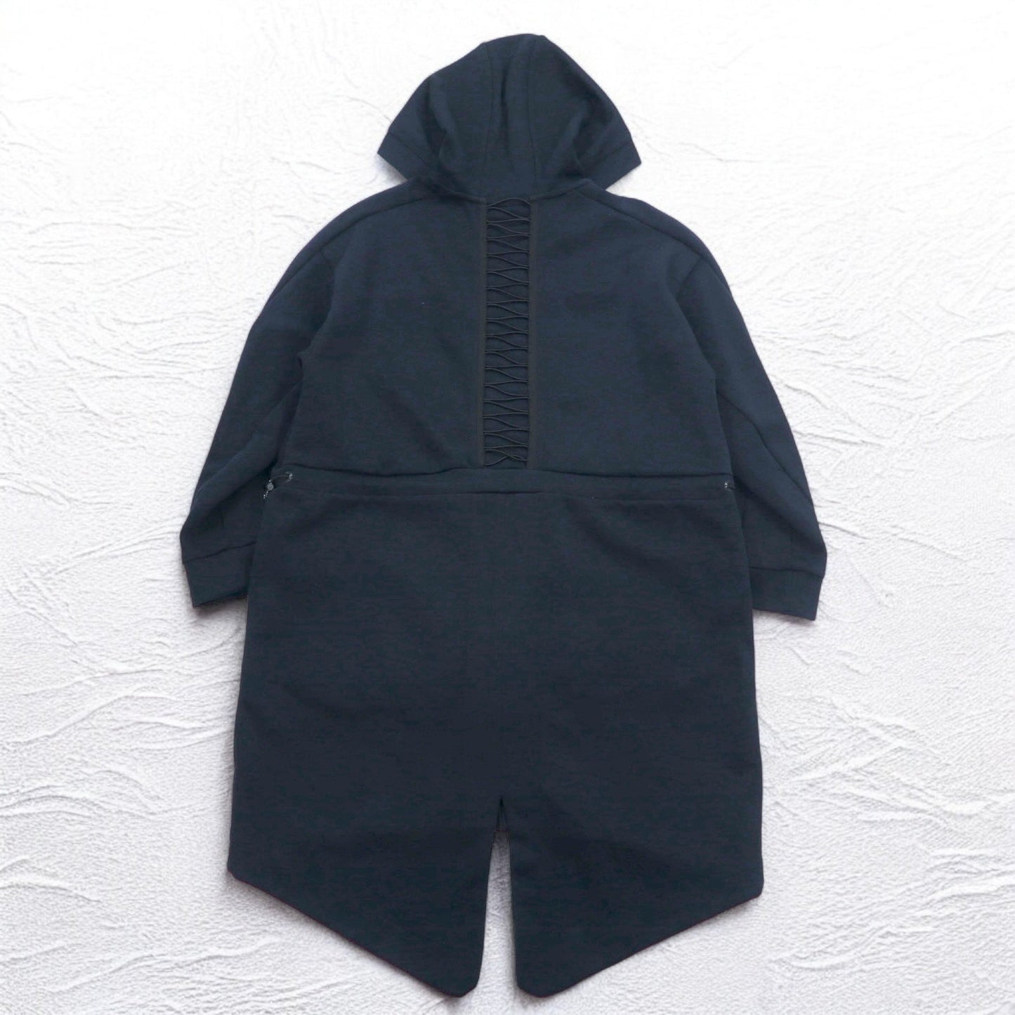 PUMA レーシング ミッドレイヤージャケット ジップパーカー M ブラック ドローコード 574882-01/14