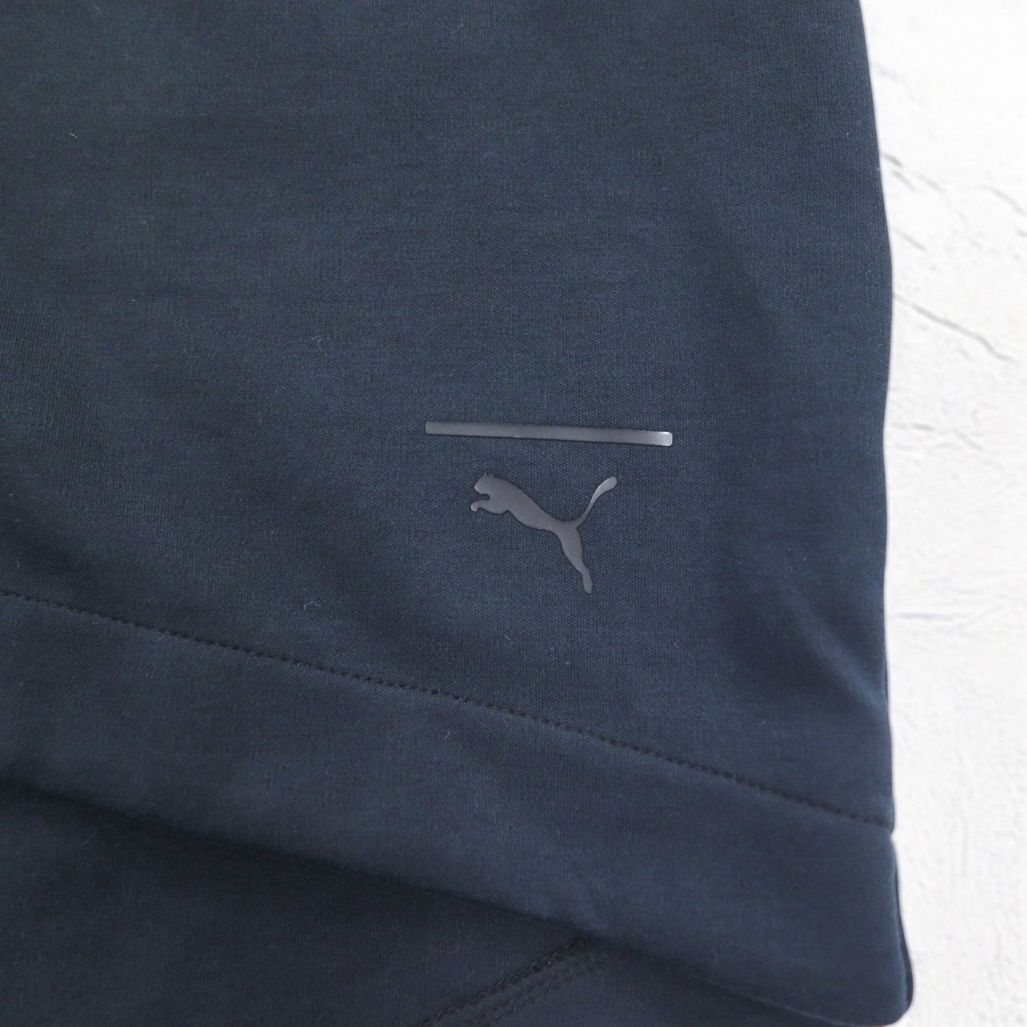 PUMA レーシング ミッドレイヤージャケット ジップパーカー M ブラック ドローコード 574882-01/14