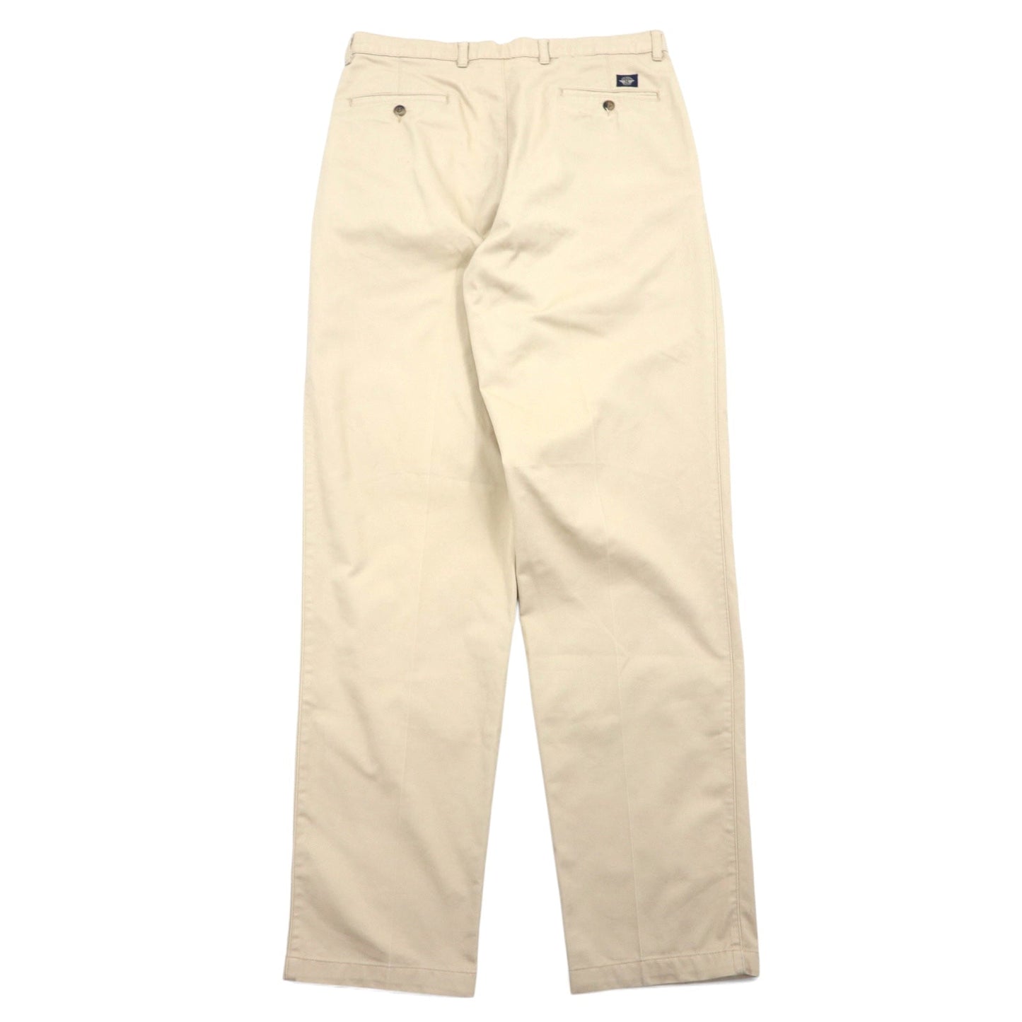 DOCKERS ( Levi's ) 90年代 CLASSIC FIT タック ワイド チノパンツ 36 ベージュ コットン ドミニカ製