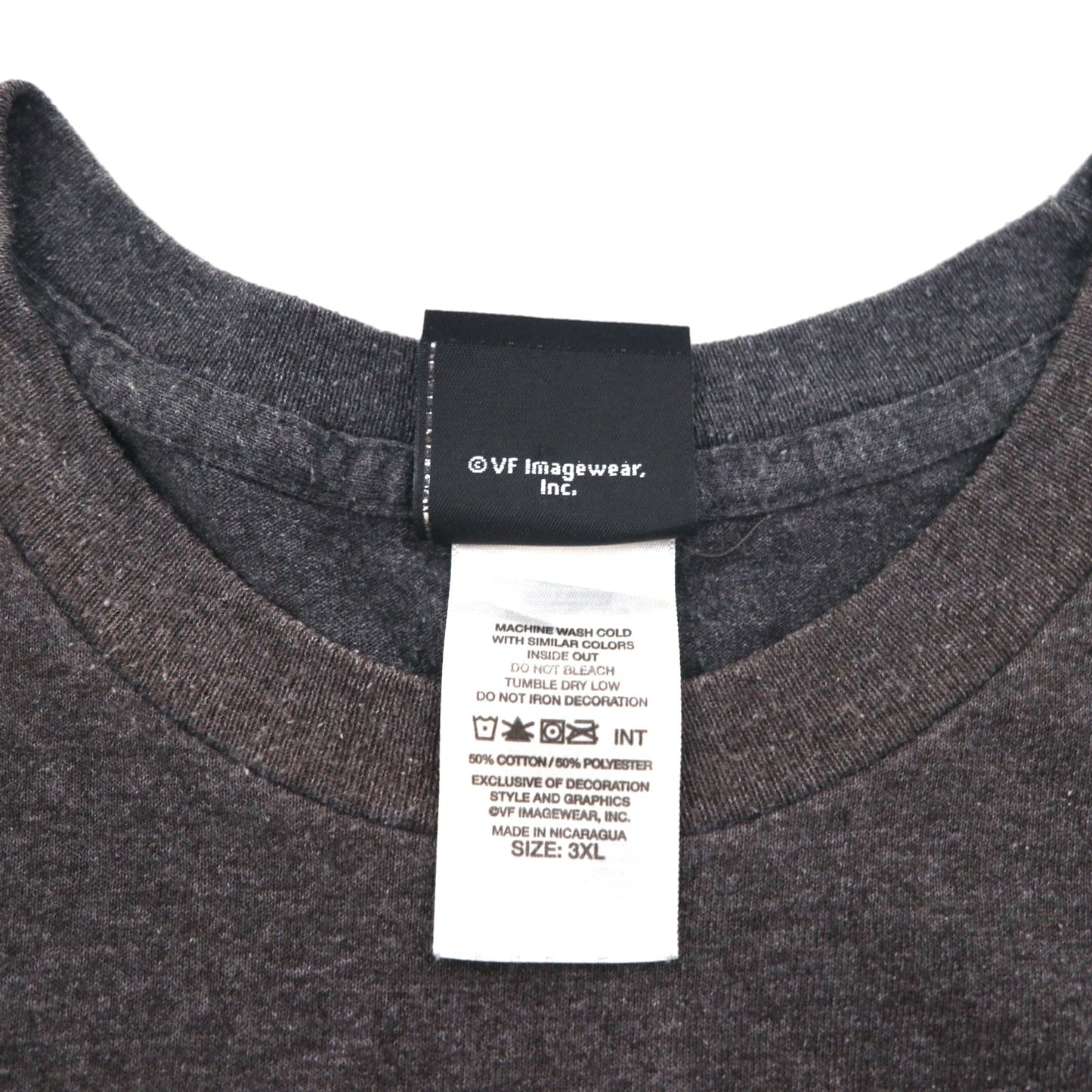 HARLEY DAVIDSON 両面プリント Tシャツ 3XL グレー SILVER EAGLE ニカラグア製