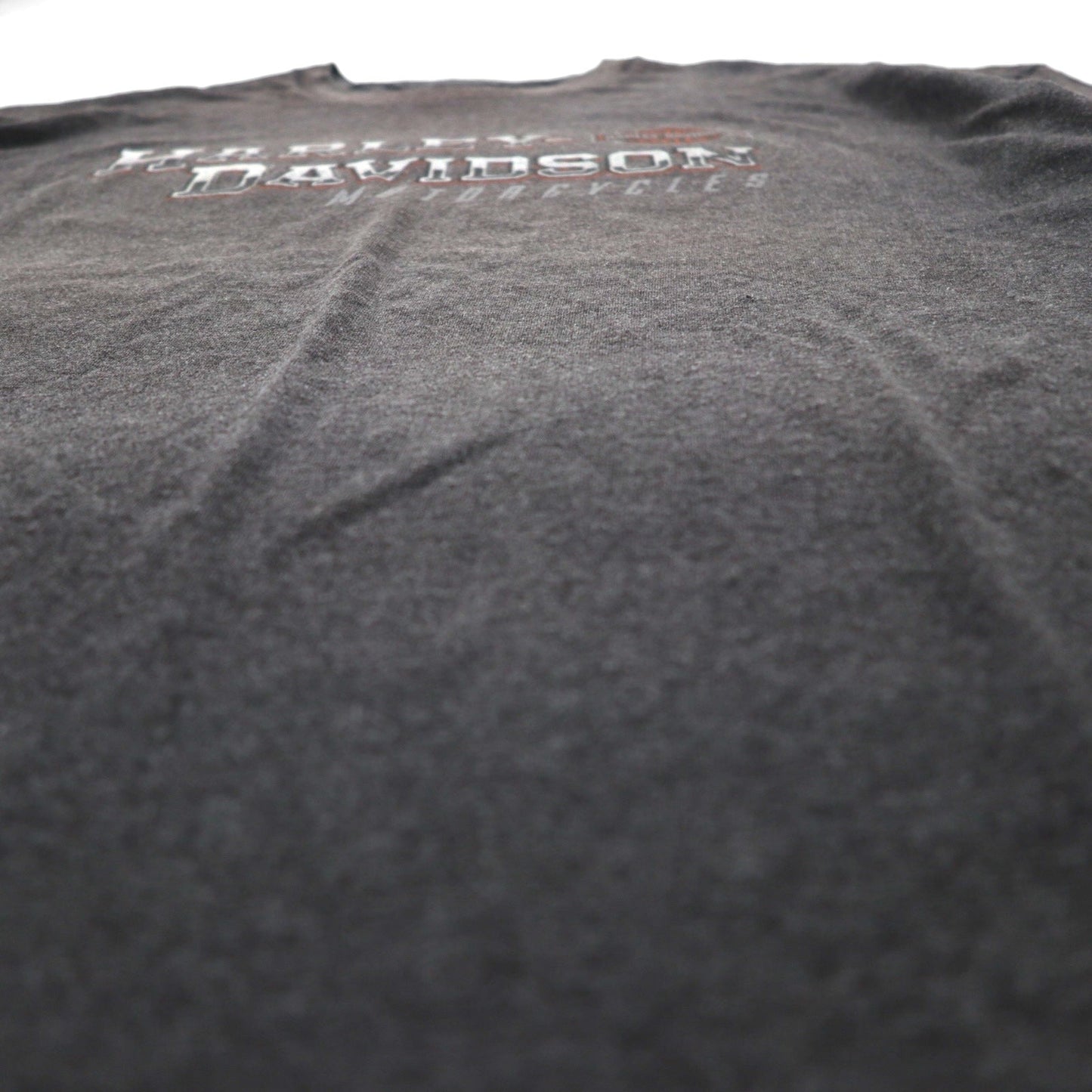 HARLEY DAVIDSON 両面プリント Tシャツ 3XL グレー SILVER EAGLE ニカラグア製