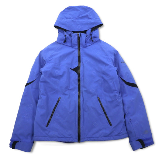 Columbia タイタニウム OMNI-HEAT OMNI-TECH マウンテンパーカー XL ブルー ナイロン 防水 フード着脱式 Heli-Honey Jacket SL4013