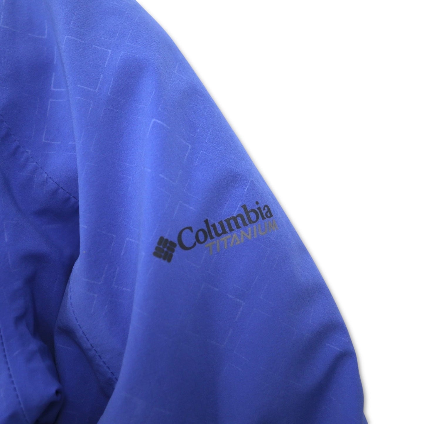 Columbia タイタニウム OMNI-HEAT OMNI-TECH マウンテンパーカー XL ブルー ナイロン 防水 フード着脱式 Heli-Honey Jacket SL4013