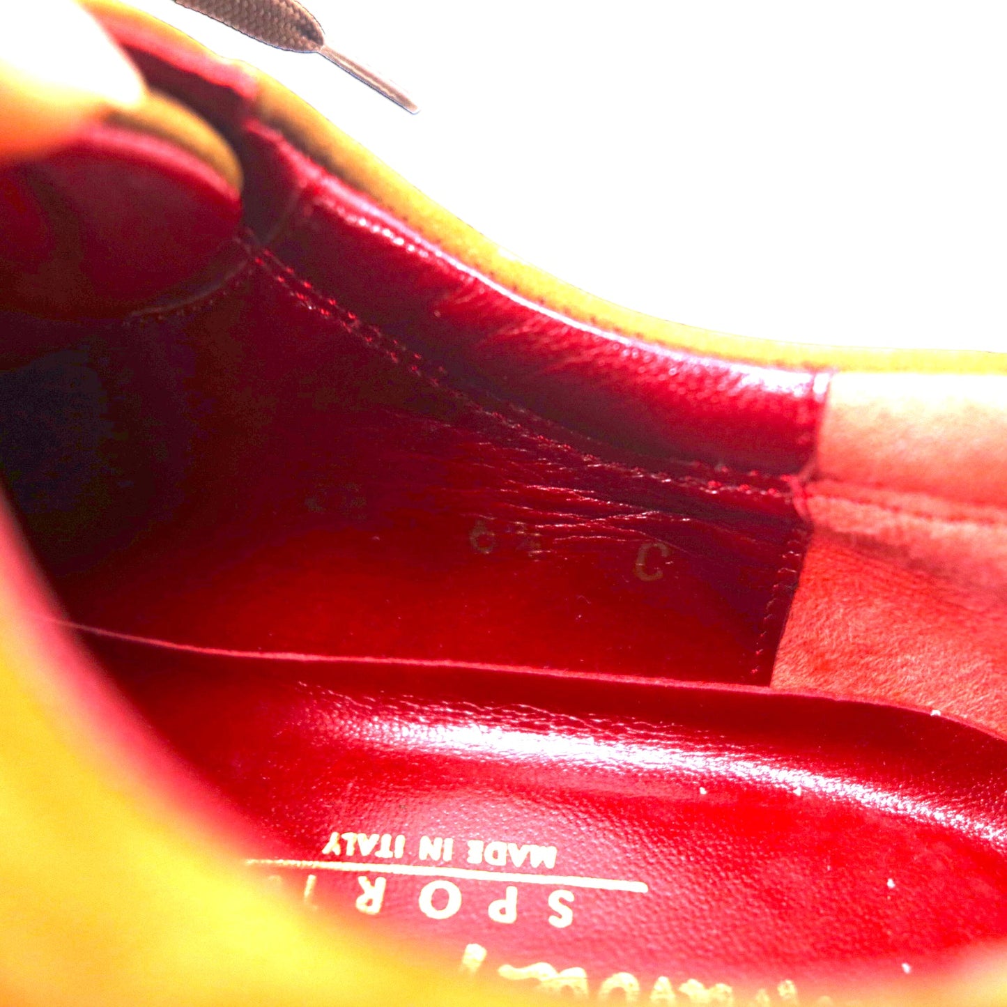 Salvatore Ferragamo SPORT スエードレザー コンフォートシューズ 24.5cm ブラウン vibramソール イタリア製