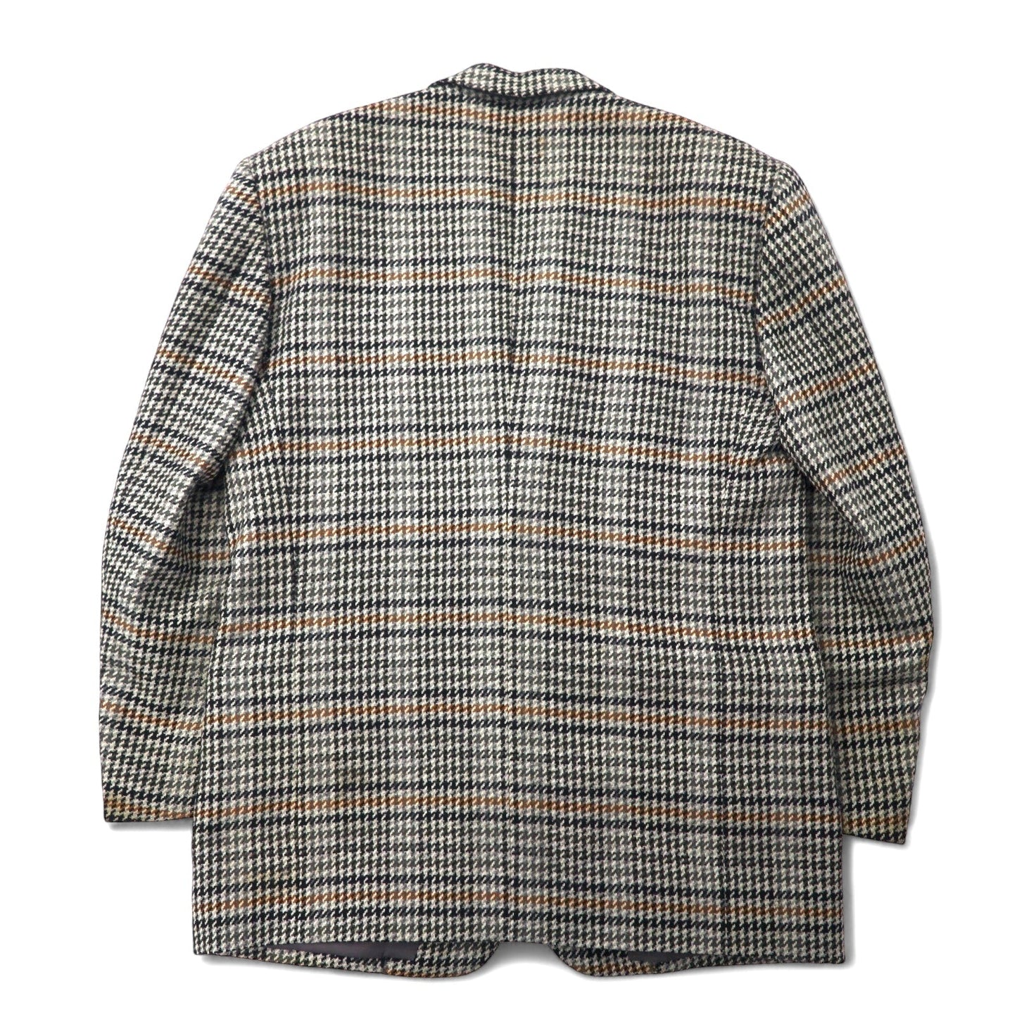 Christian Dior MONSIEUR オールド 2B テーラードジャケット AB-6 175 グレー グレンチェック ウール 日本製