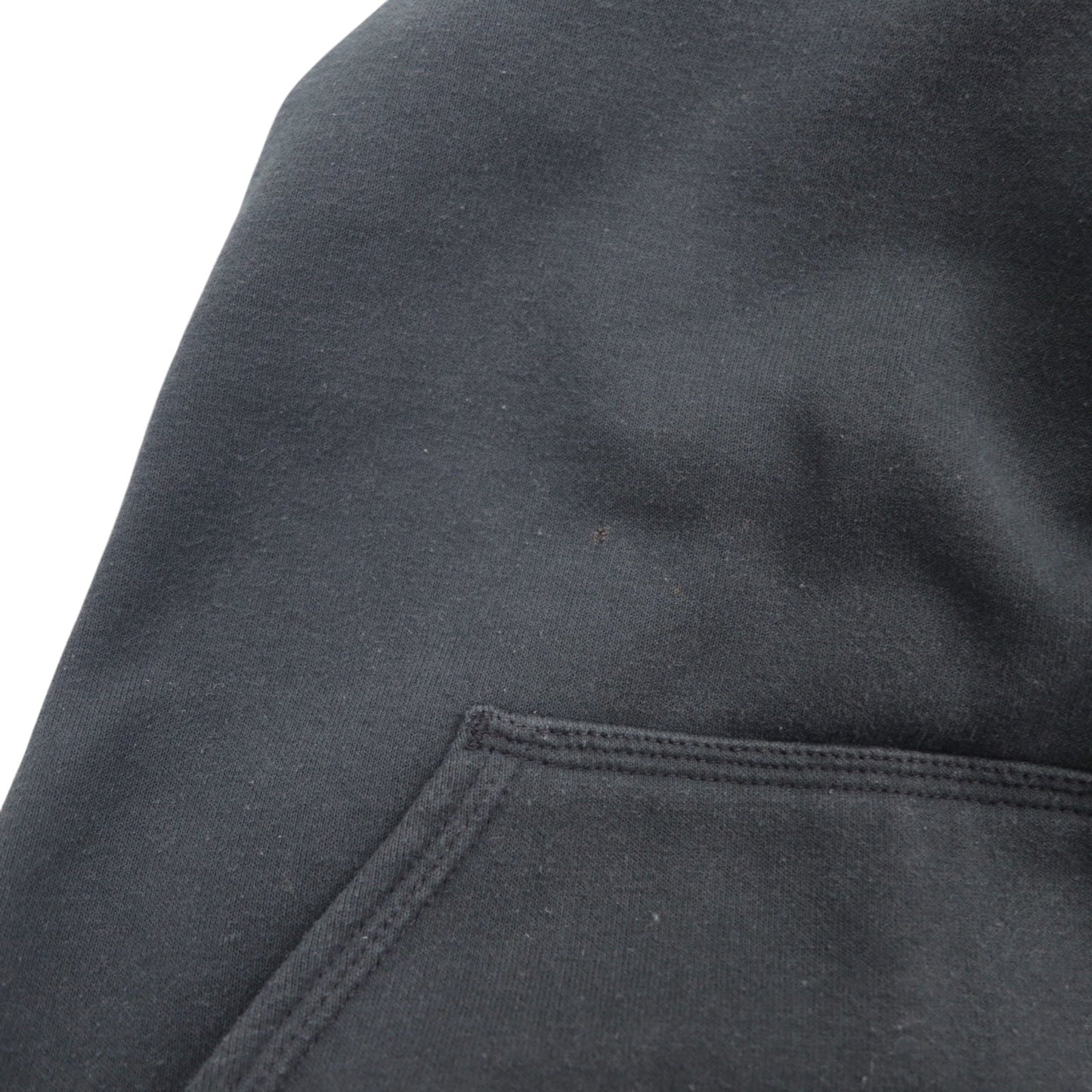 Carhartt ORIGINAL FIT プルオーバーパーカー 2XL ブラック コットン 裏起毛 袖ロゴ MIDWEIGHT HOODED LOGO SWEATSHIRT K288 メキシコ製