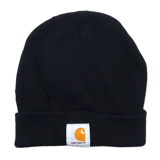 carhartt ニット帽 ビーニー FREE ブラック アクリル