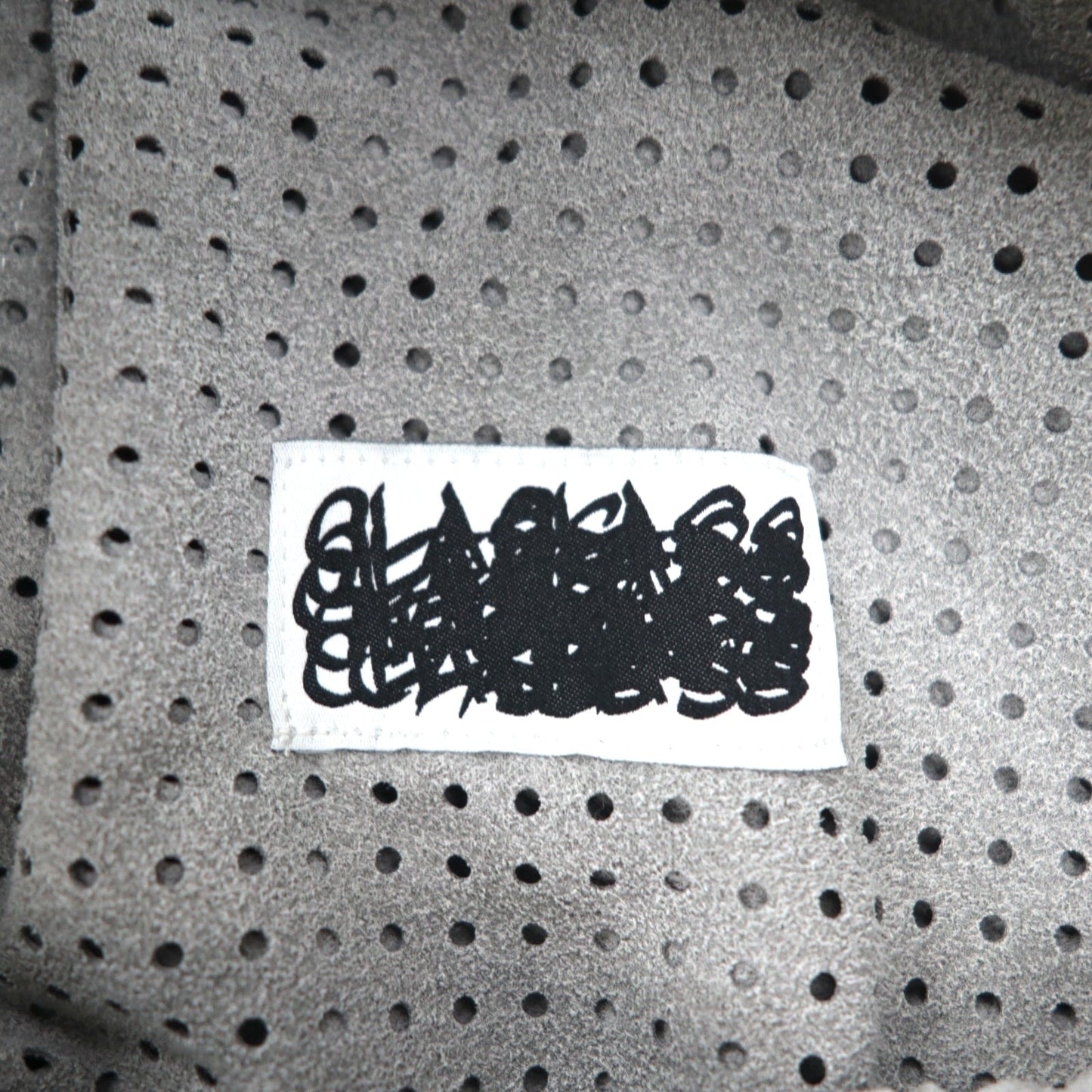 CLASS パンチングウルトラスエード PUNCHING ULTRASUEDE TROUSERS イージーパンツ L グレー ARTFICIAL LEATHER 日本製